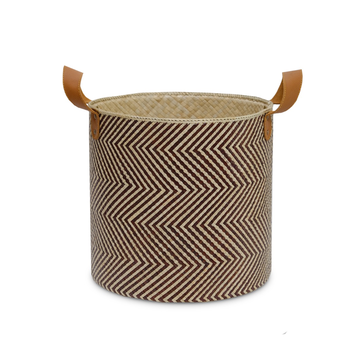 Ziva Pandanus Round Basket (Set of 3)