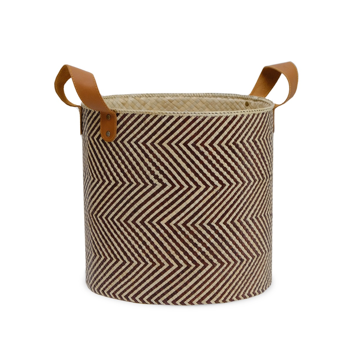 Ziva Pandanus Round Basket (Set of 3)