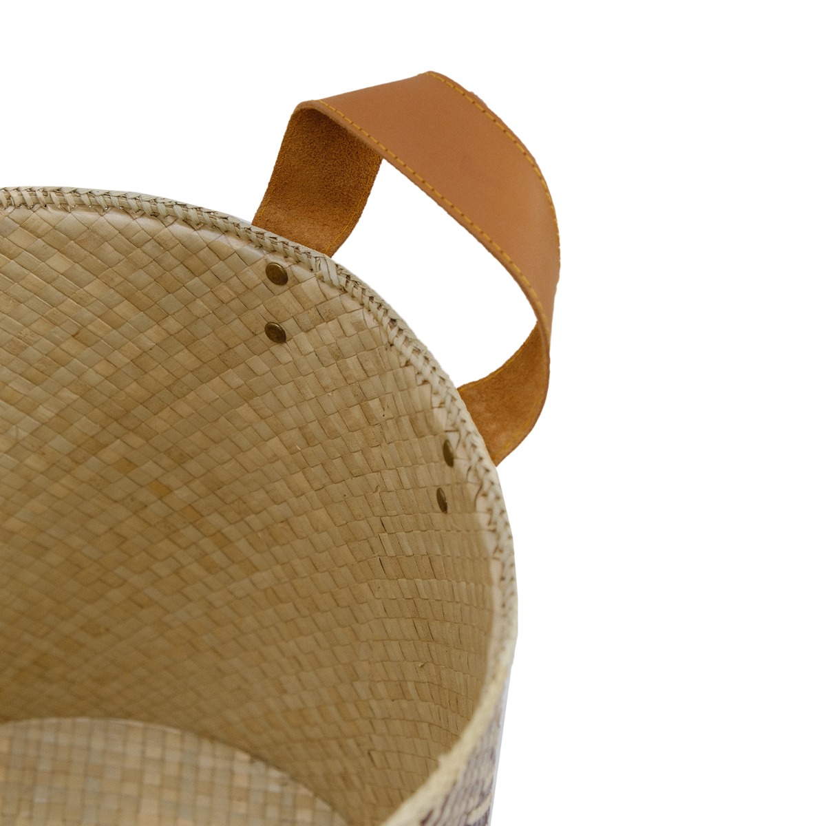 Ziva Pandanus Round Basket (Set of 3)