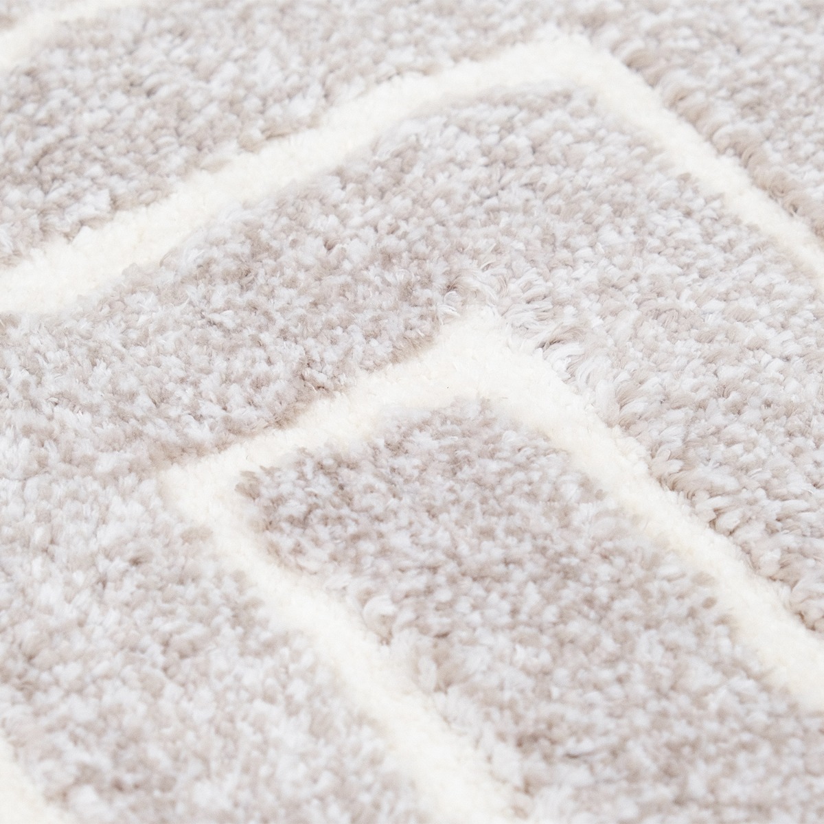 Zoe Polyester Shaggy Rug with Fringe 160x230cm