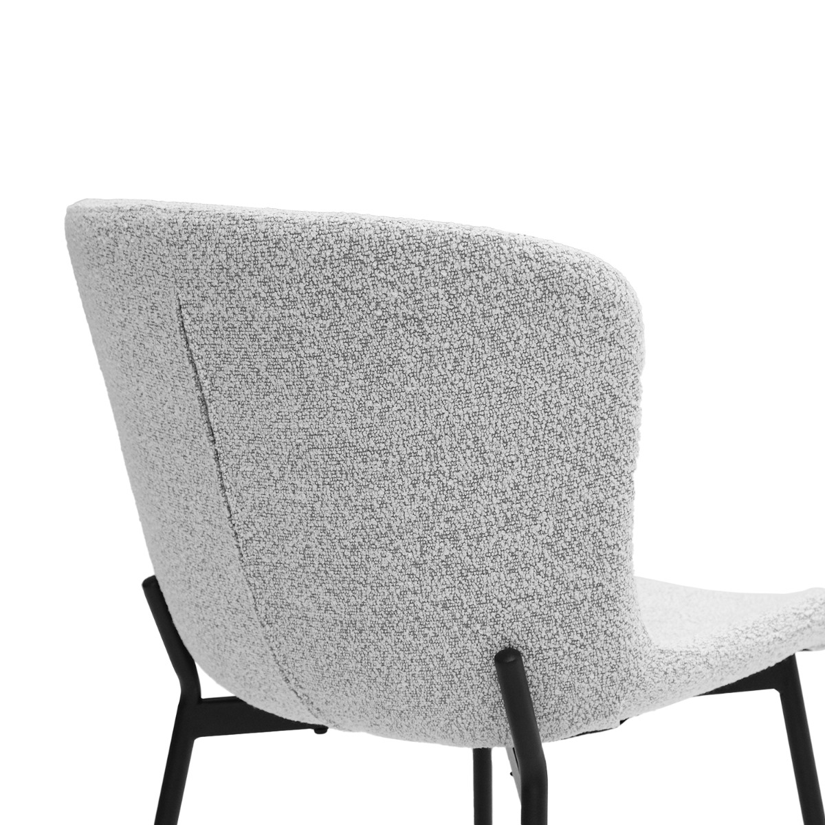 Zoya Cloud Grey Dining Chair