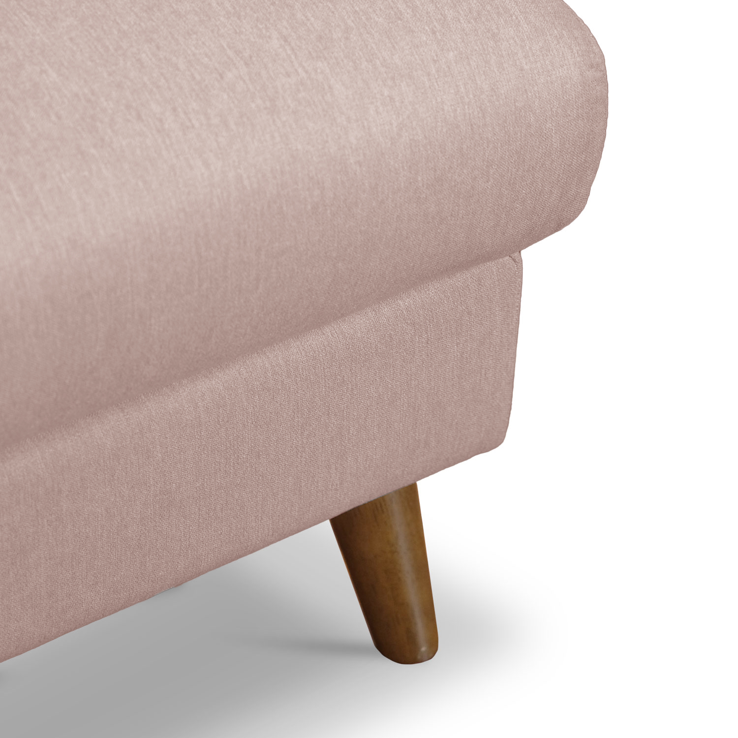 Riko Light Brown Ottoman