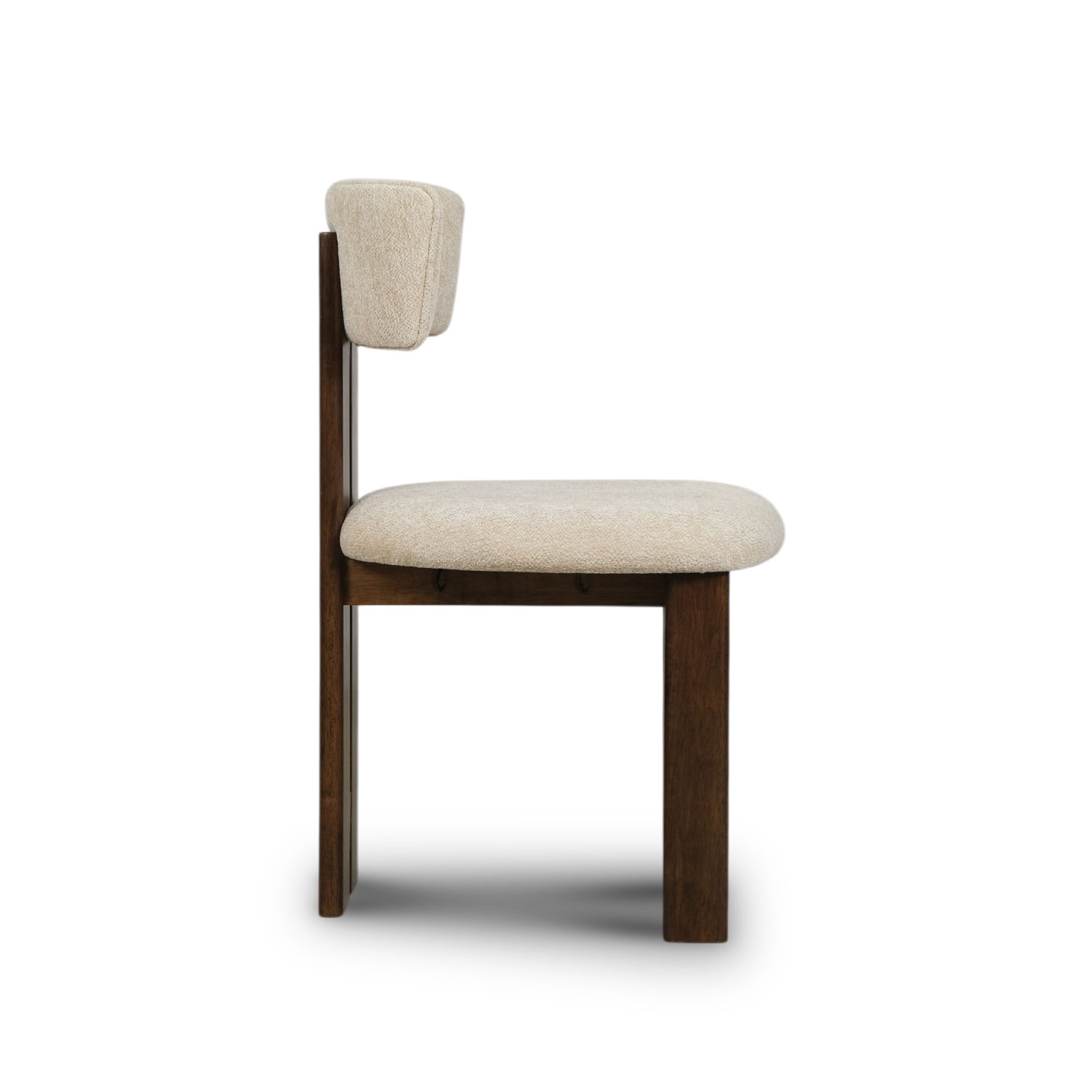 Monte Cedar Brown Dining Chair - Light Beige