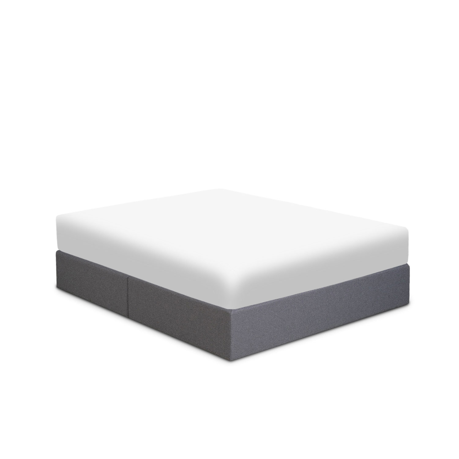 Edda Pebble Grey King Divan
