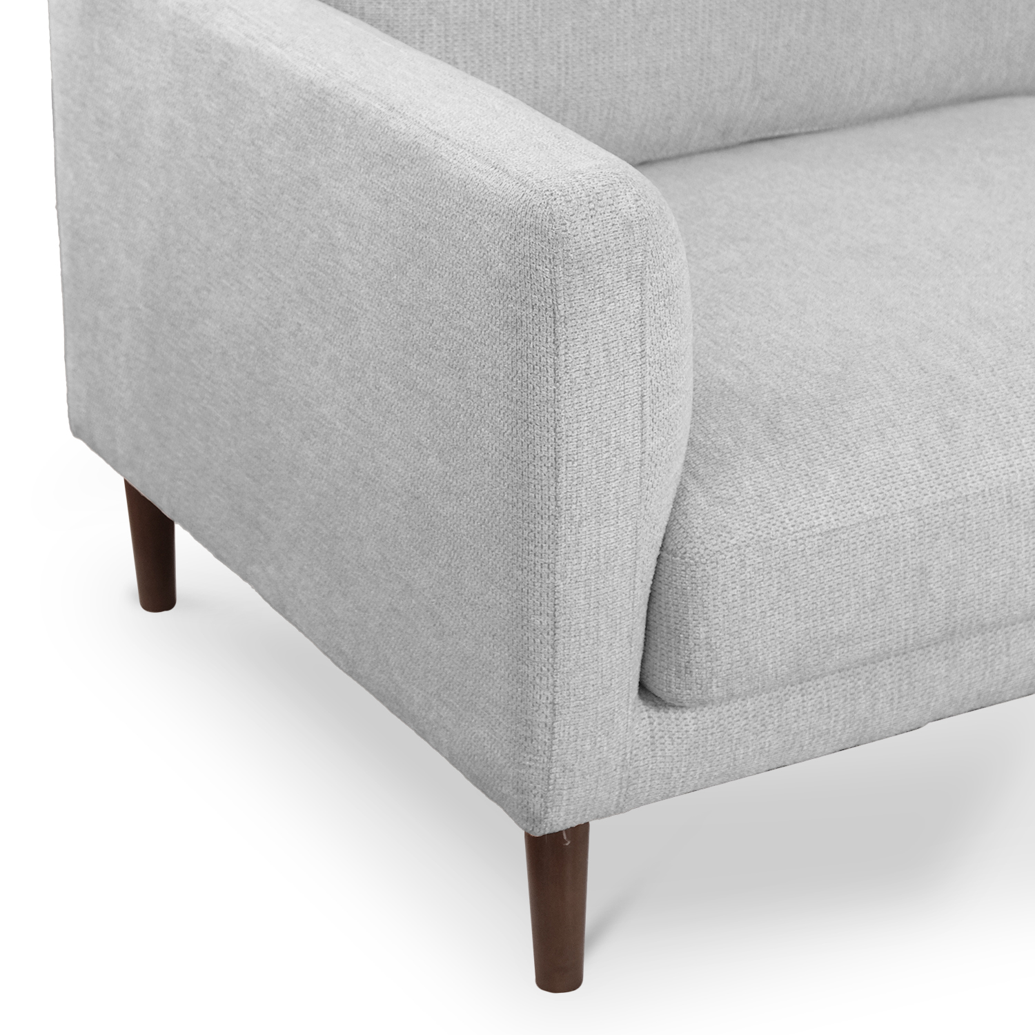 Arlen Mist Grey 3 Seater Sofa