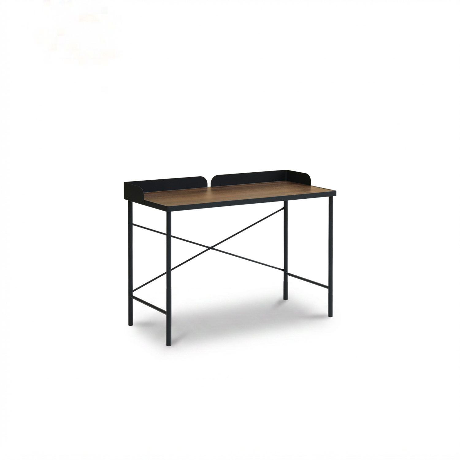 Wilton Desk - Walnut & Black