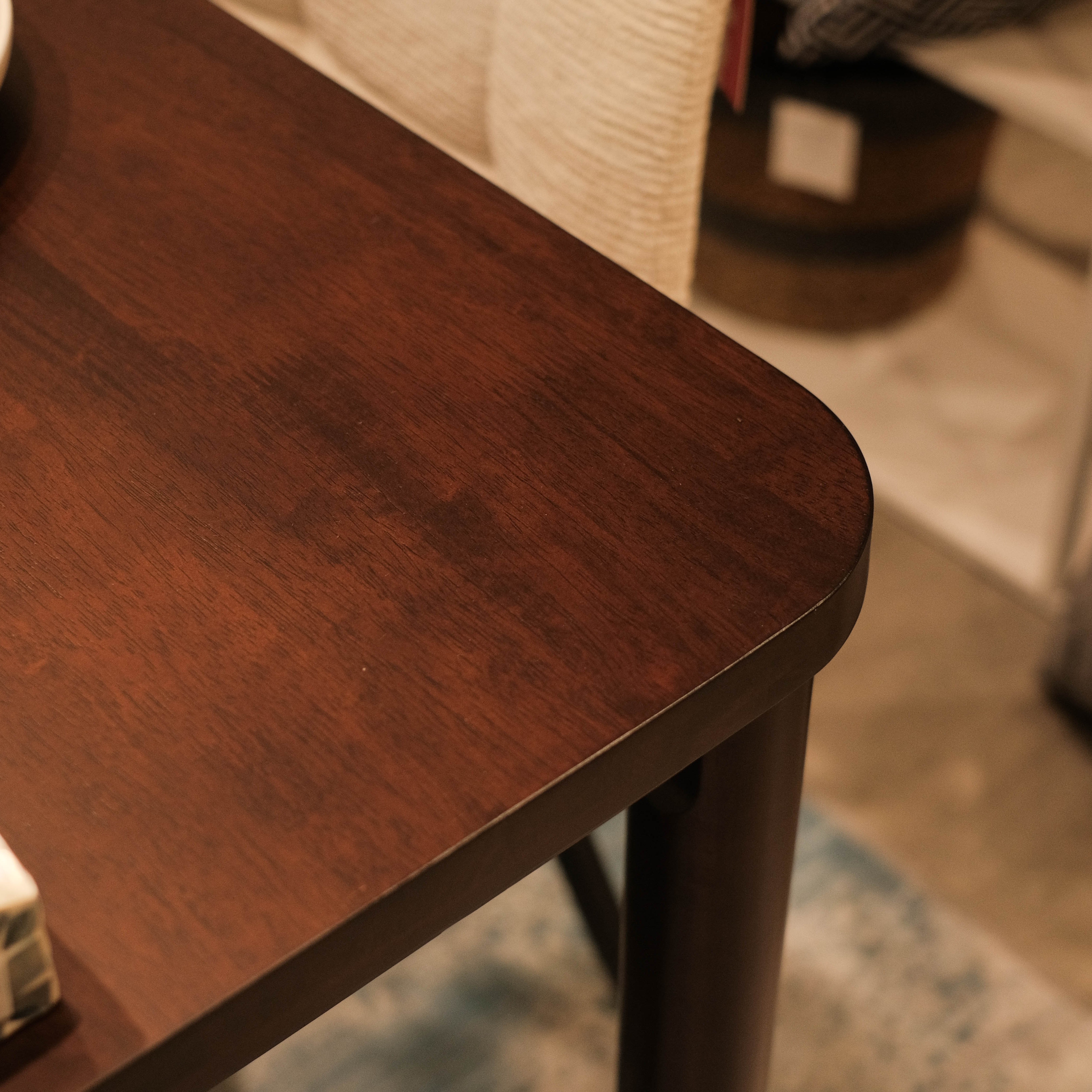 Matthew Mahogany Dining Table 135cm