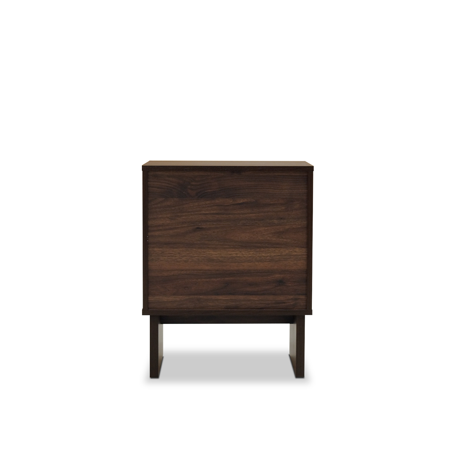 Linear Dark Brown Side Table