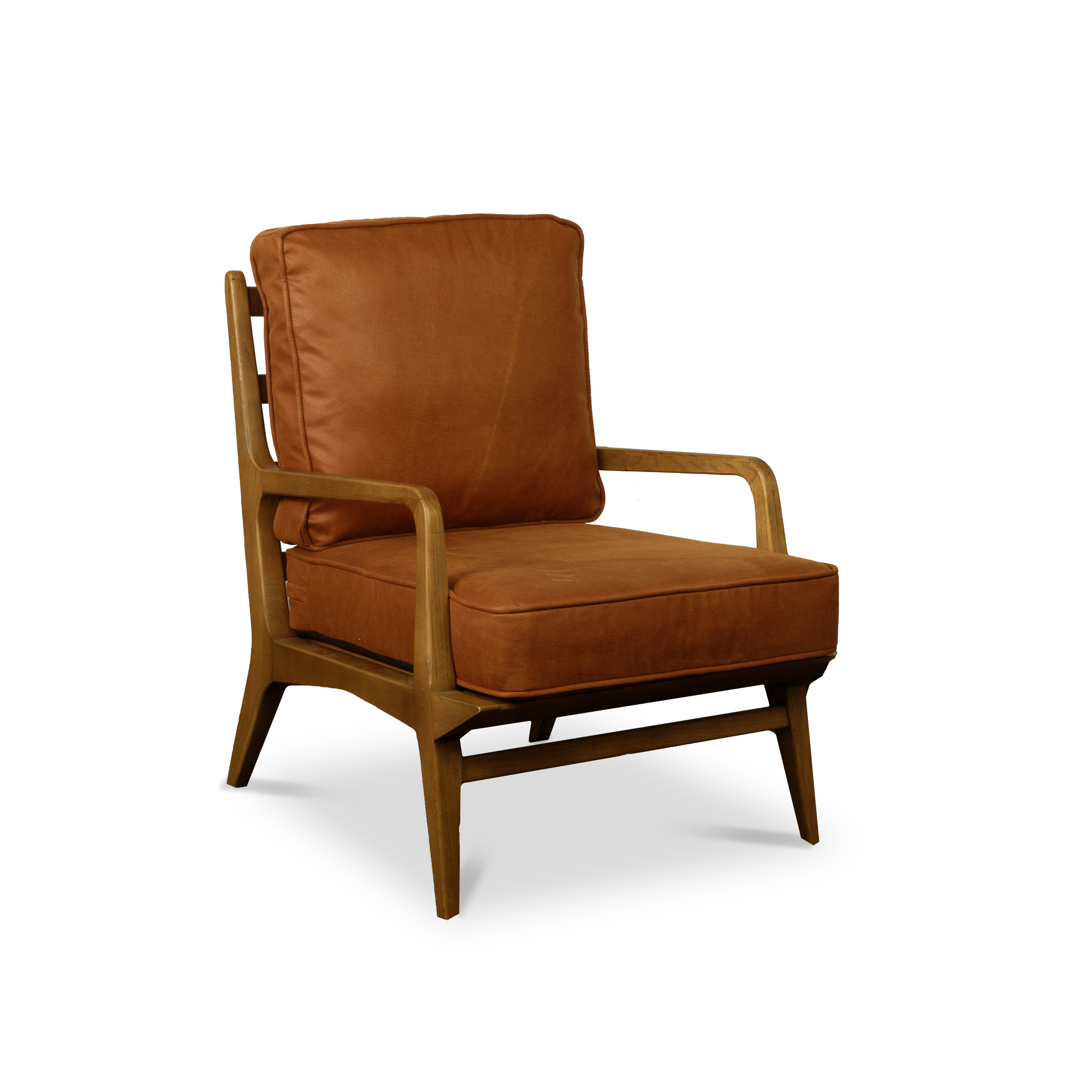 Hamilton Aged Oak Lounge Chair