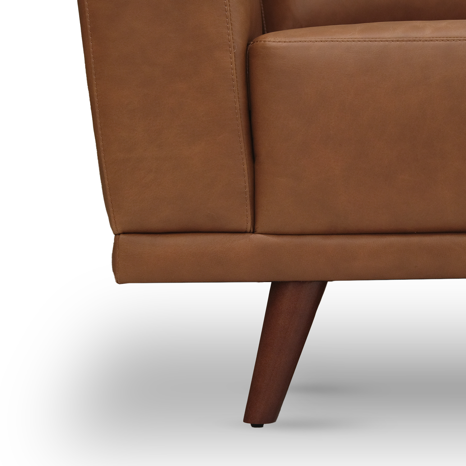 Clemens 3 Seater Sofa Anilina Leather
