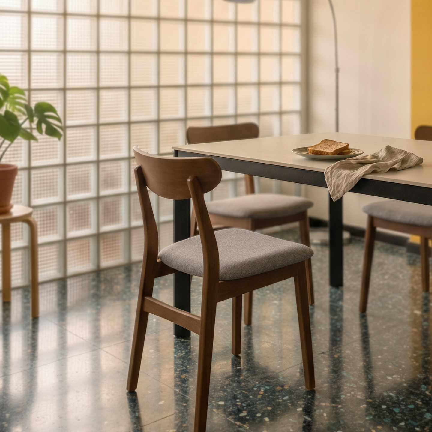 Caspian Dining Chair Cedar Brown