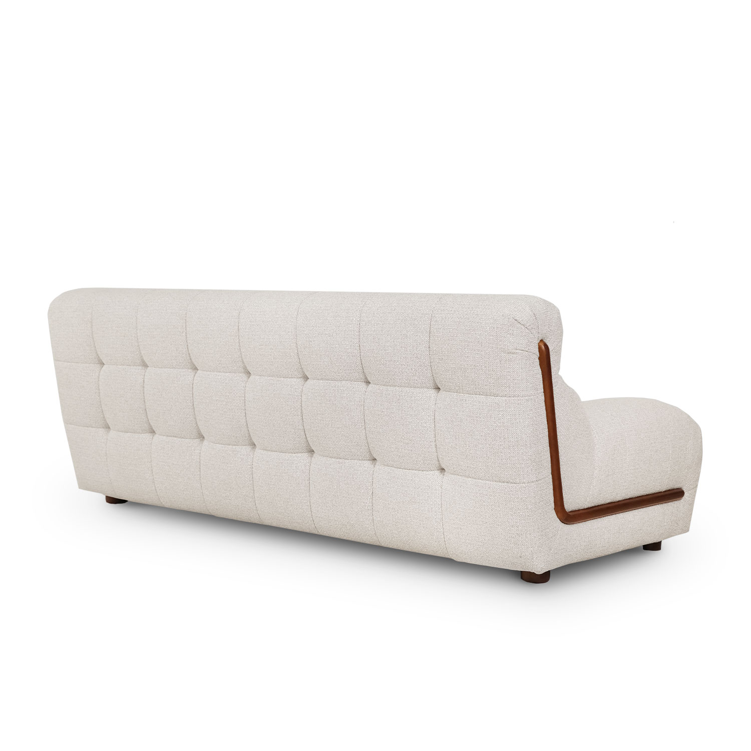Sylvia Light Grey 3 Seater Sofa
