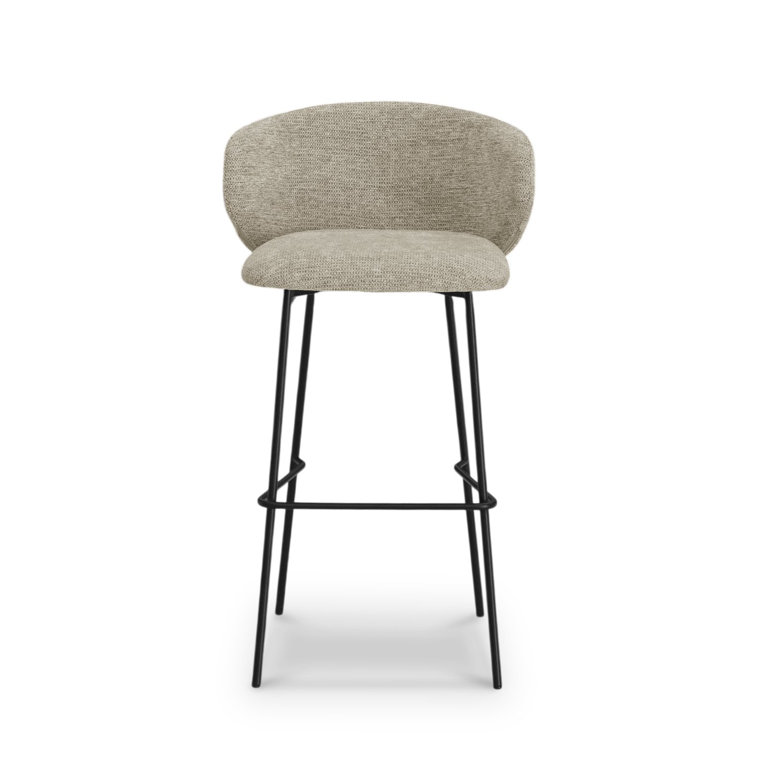 Vera Stone Beige Bar Stool