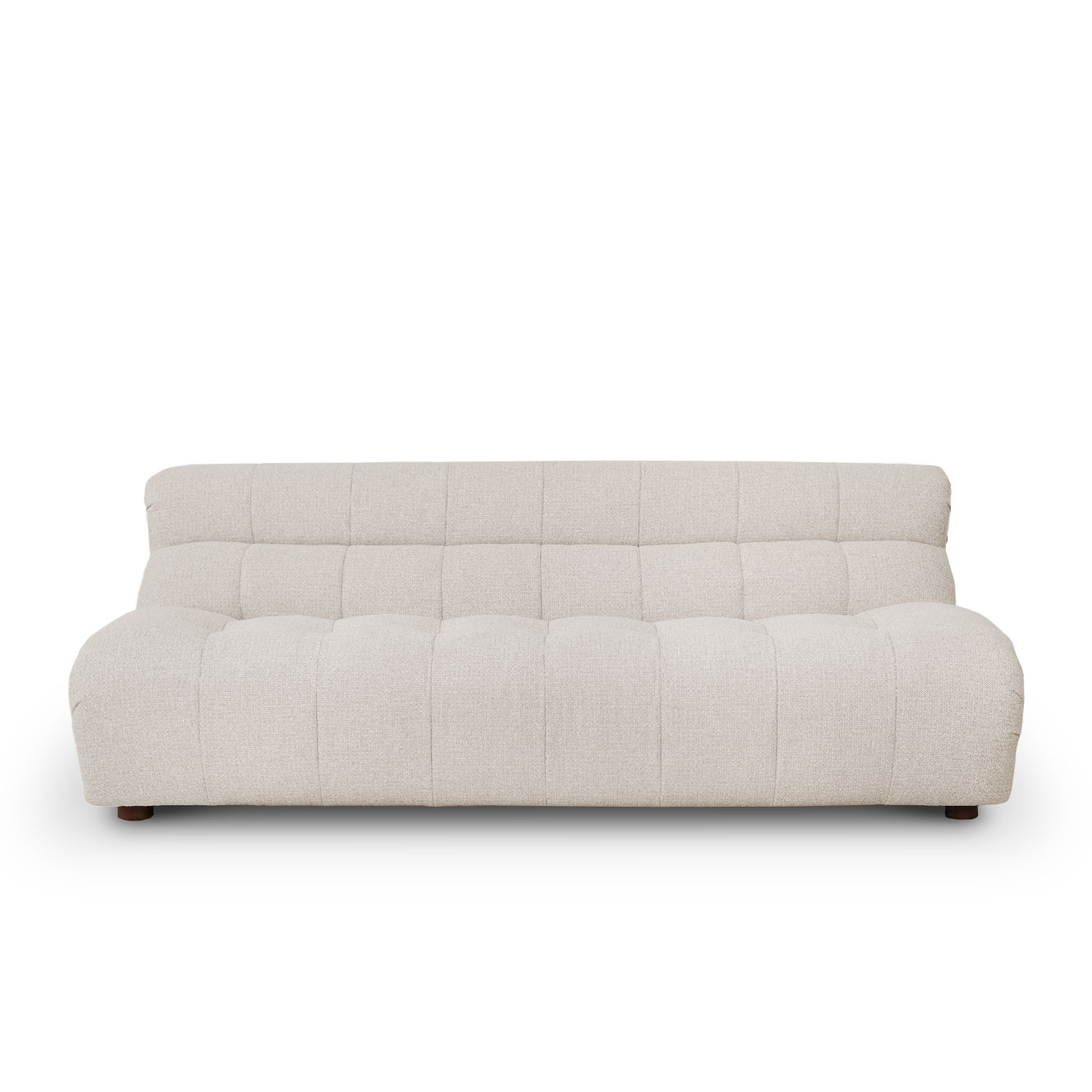 Sylvia Light Grey 3 Seater Sofa