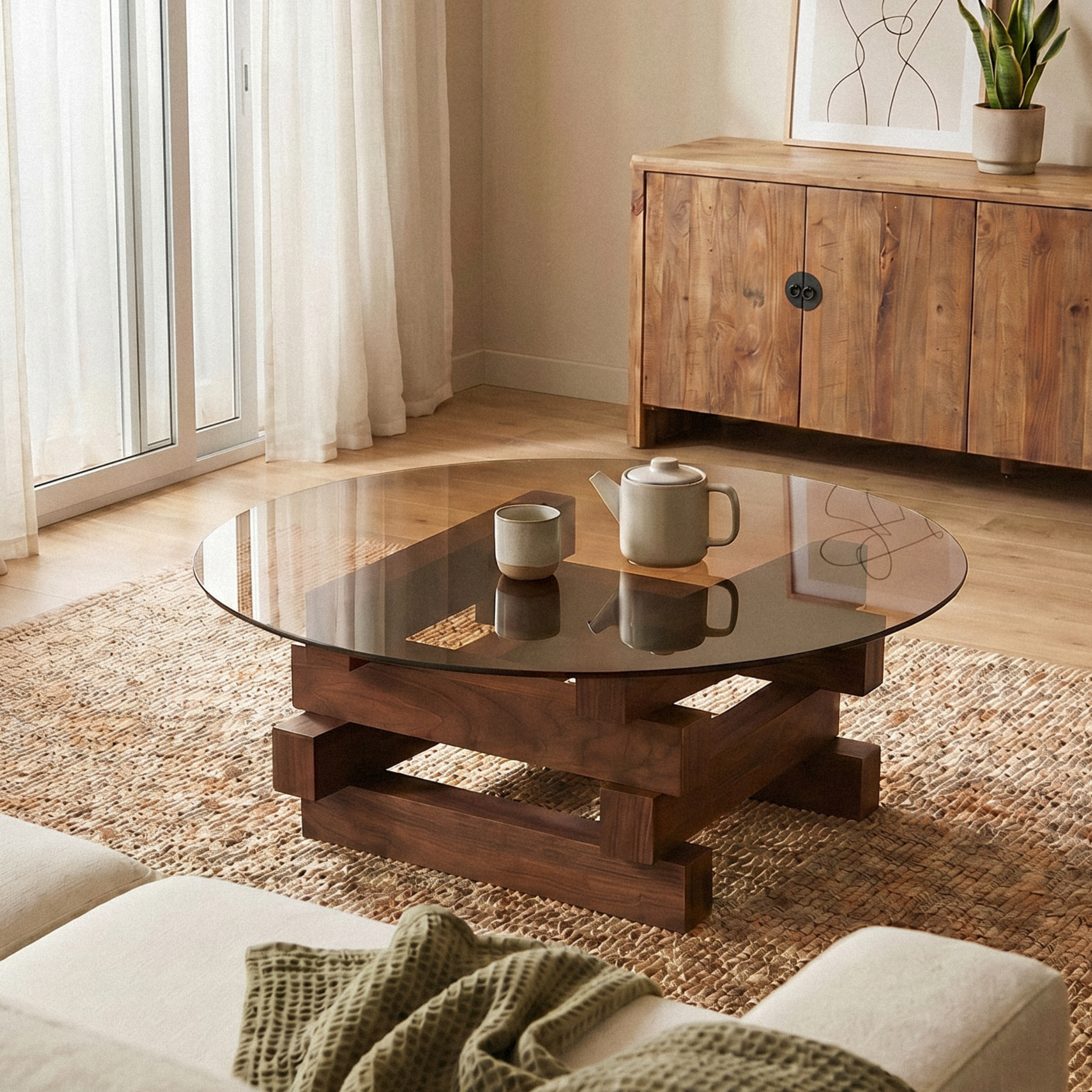 Litto Round Coffee Table