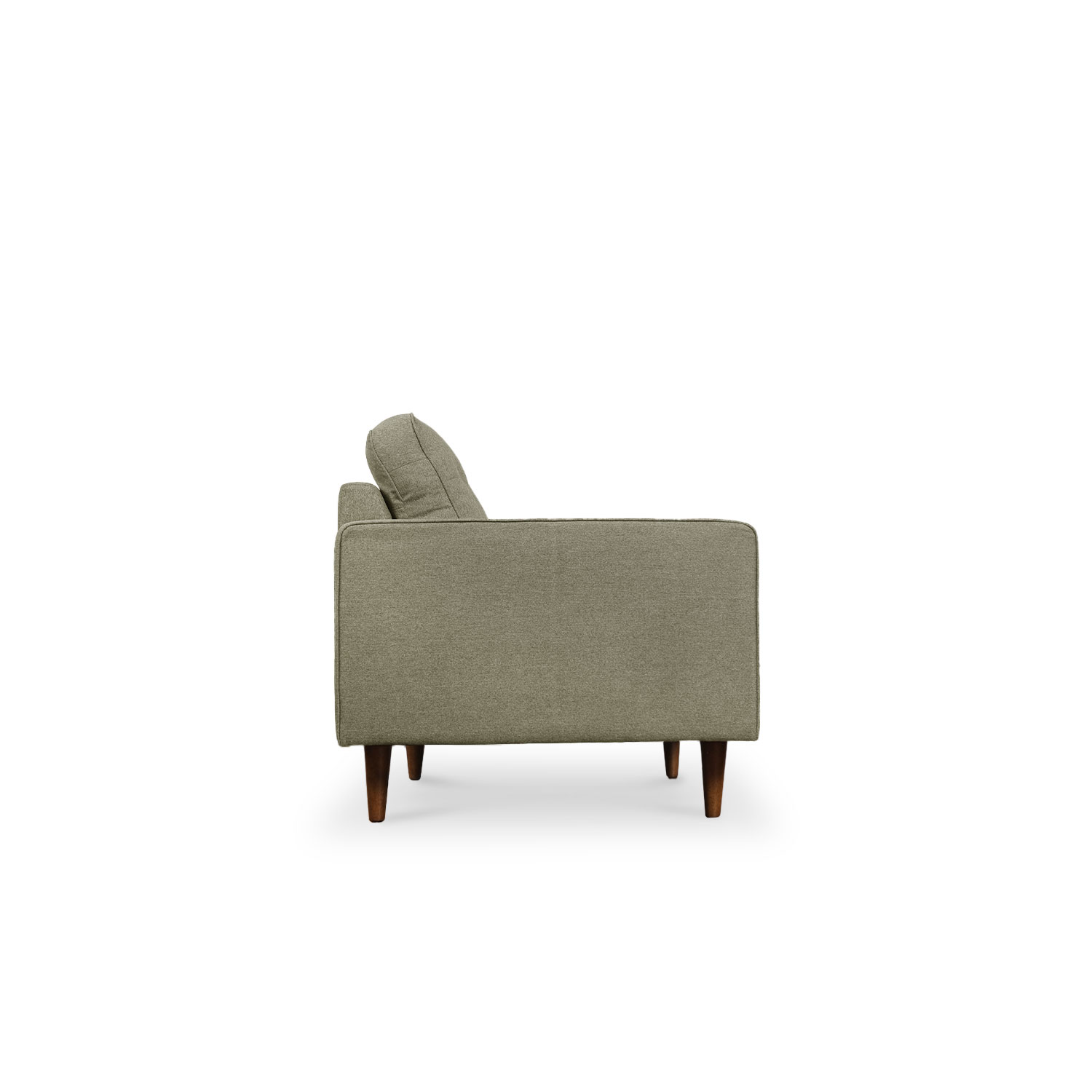 Jane Retro Green Mid-Century 2 Seater Sofa
