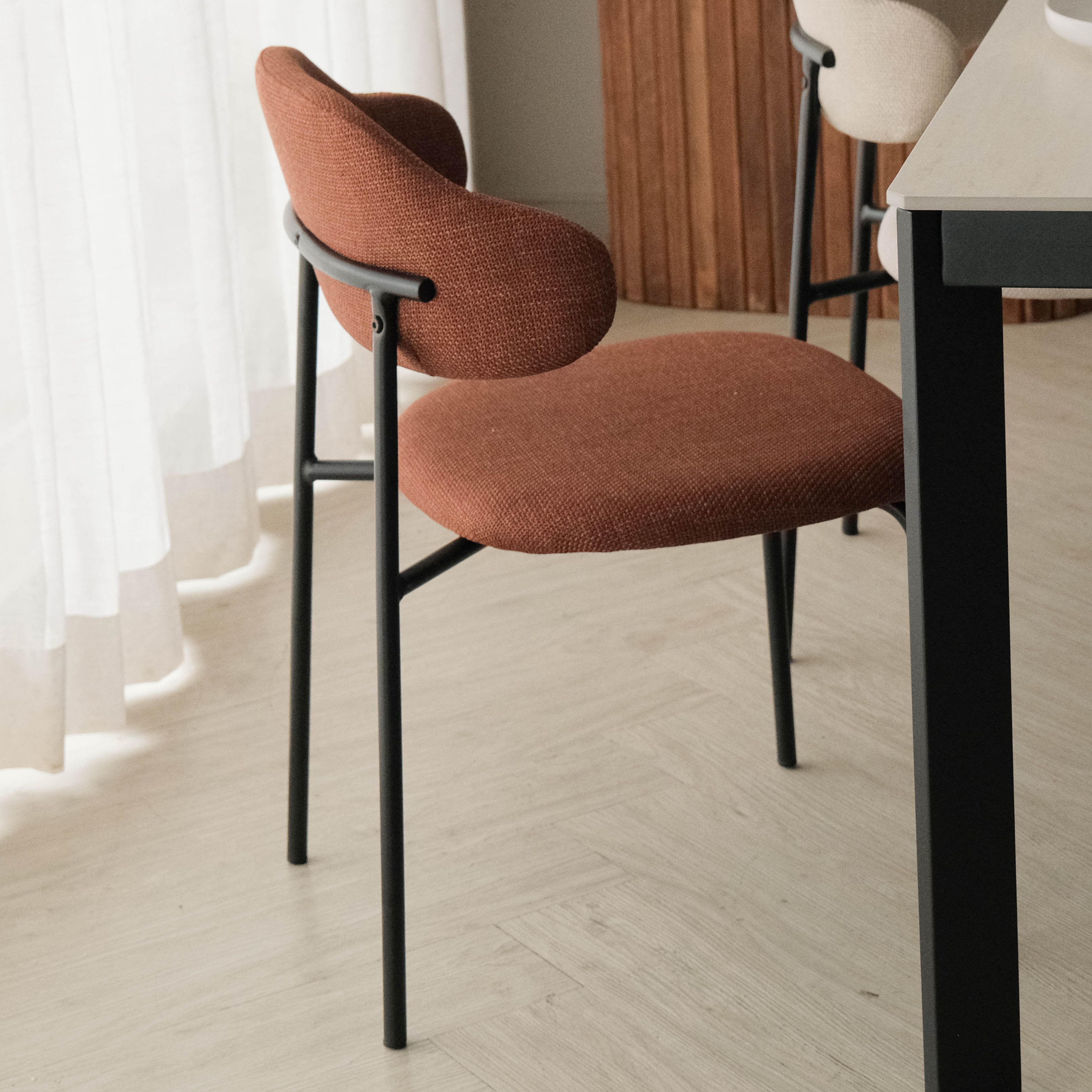 Chelsea Umber Brown Dining Chair