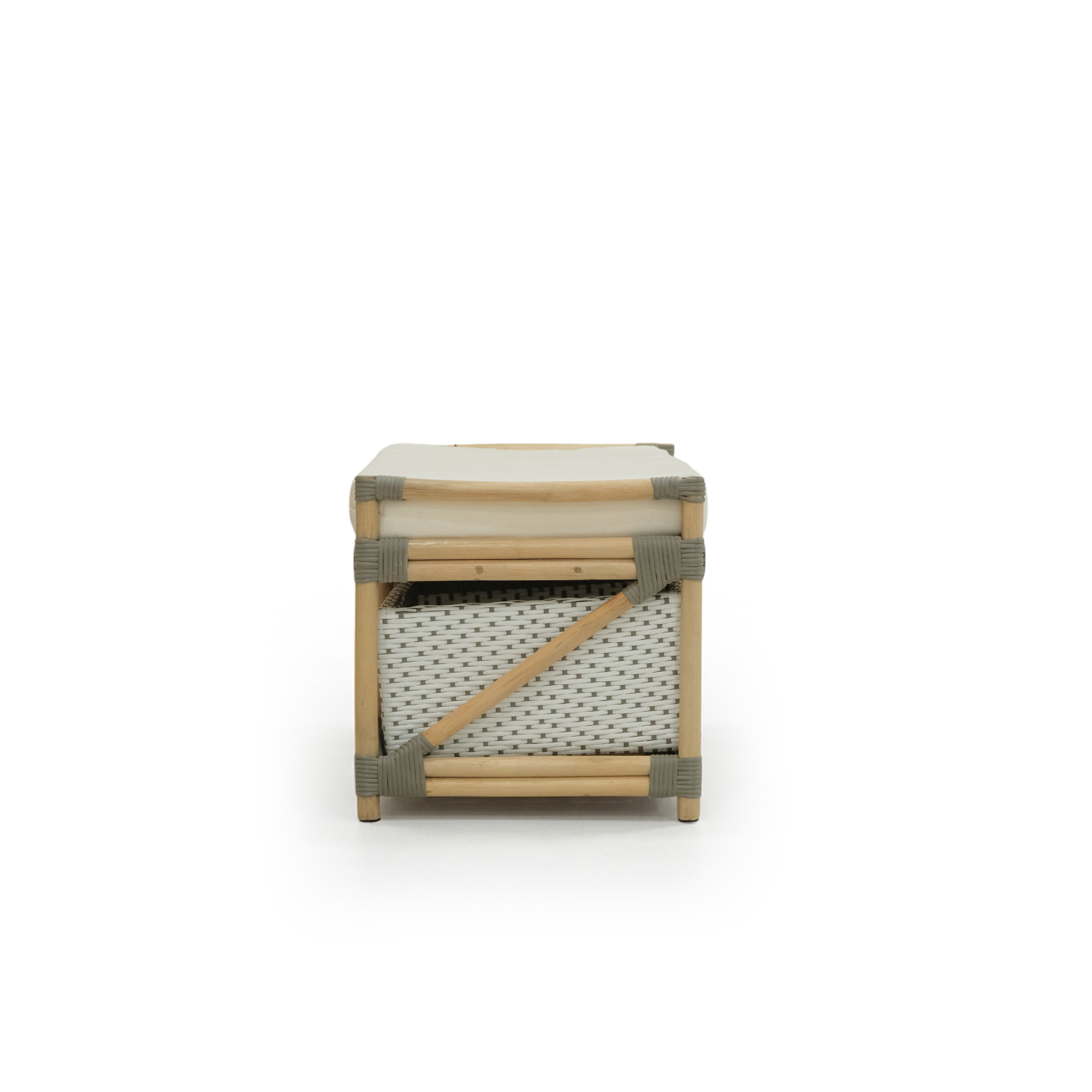 Timor Rattan Storage Bench