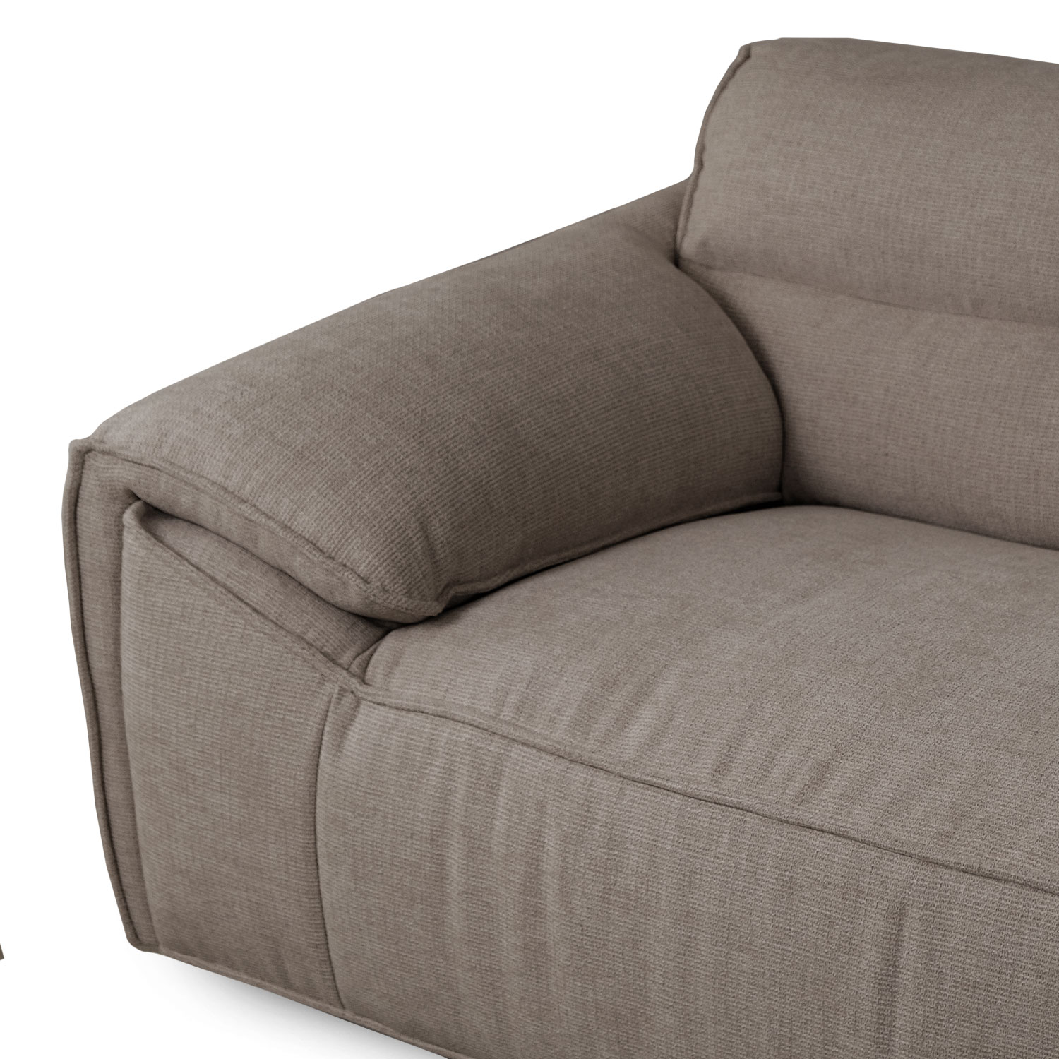 Ryder Saddle Brown 4 Seater Sofa
