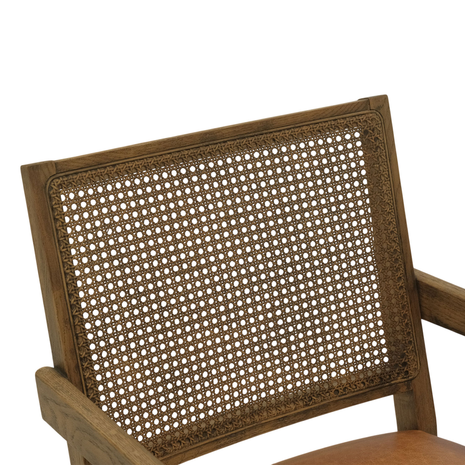 Lombok Rustic Wicker Brown Lounge Chair