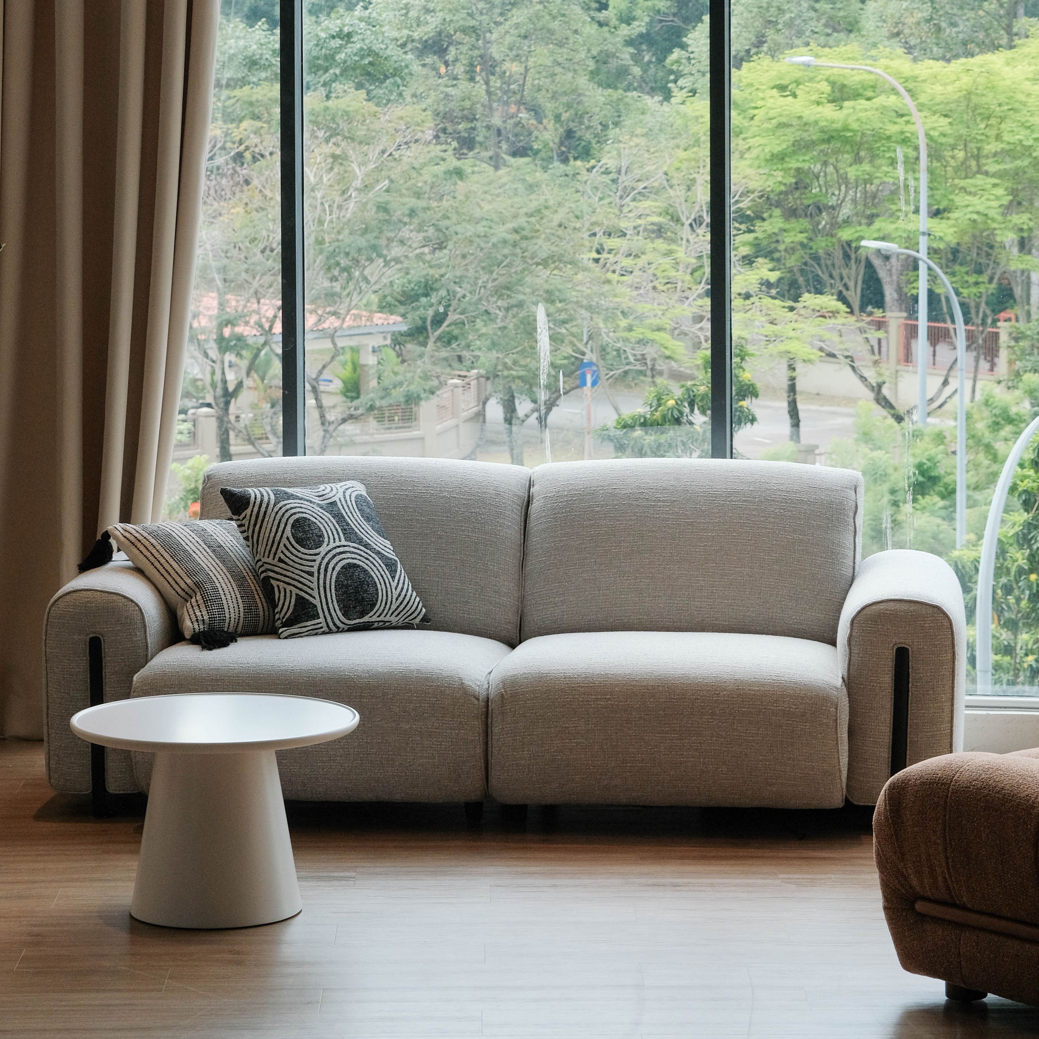Clarice Cloud Grey 3 Seater Sofa