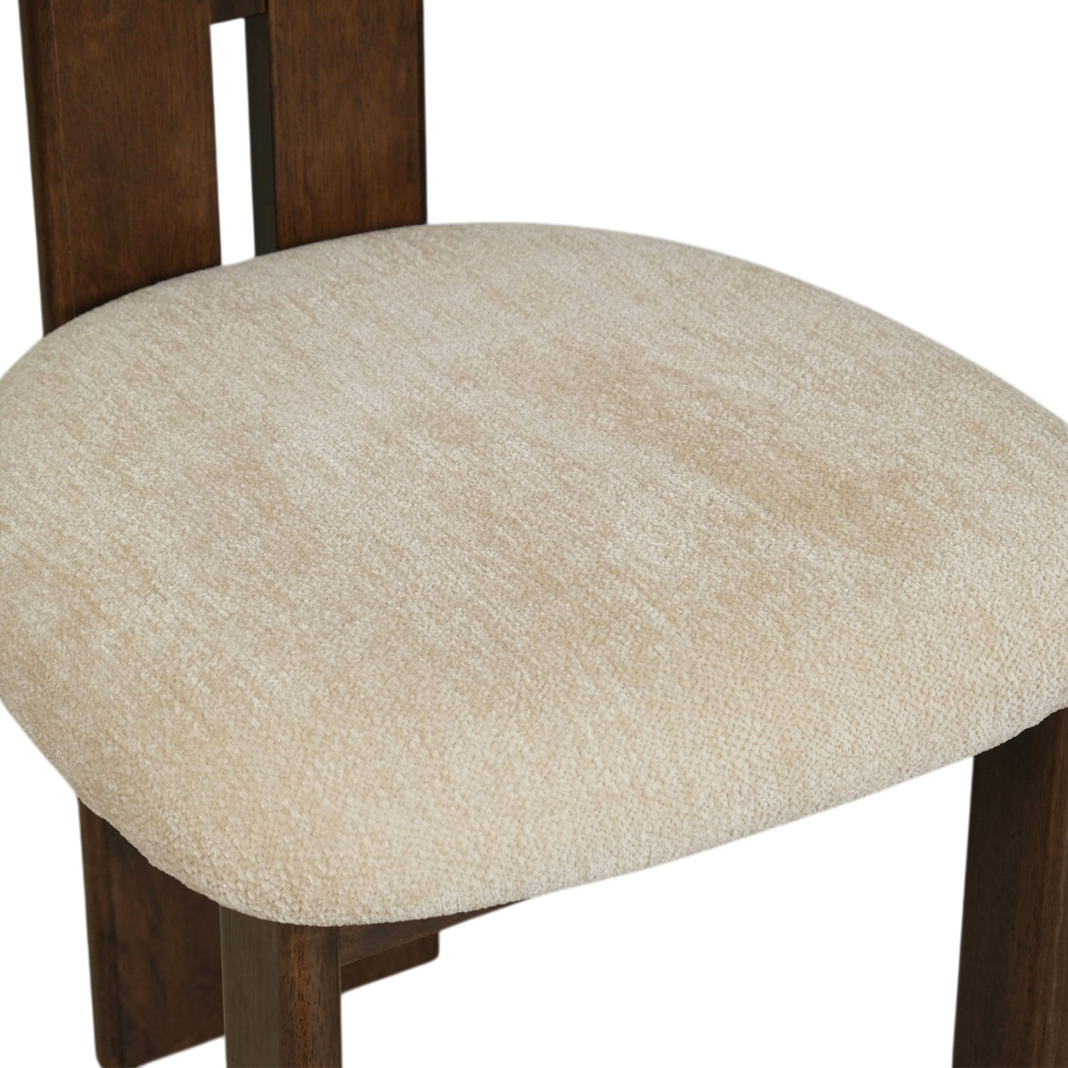Monte Cedar Brown Dining Chair - Light Beige