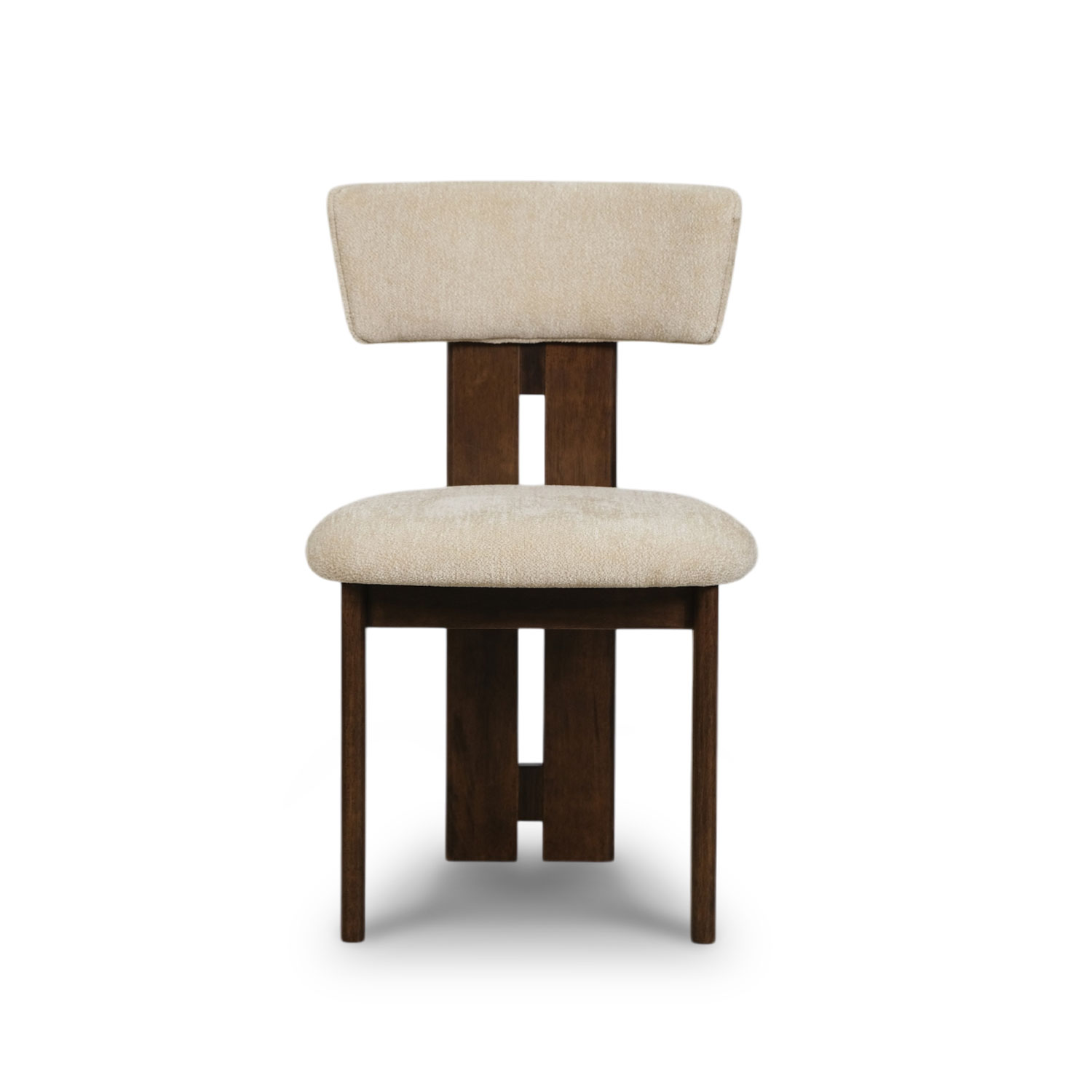 Monte Cedar Brown Dining Chair - Light Beige
