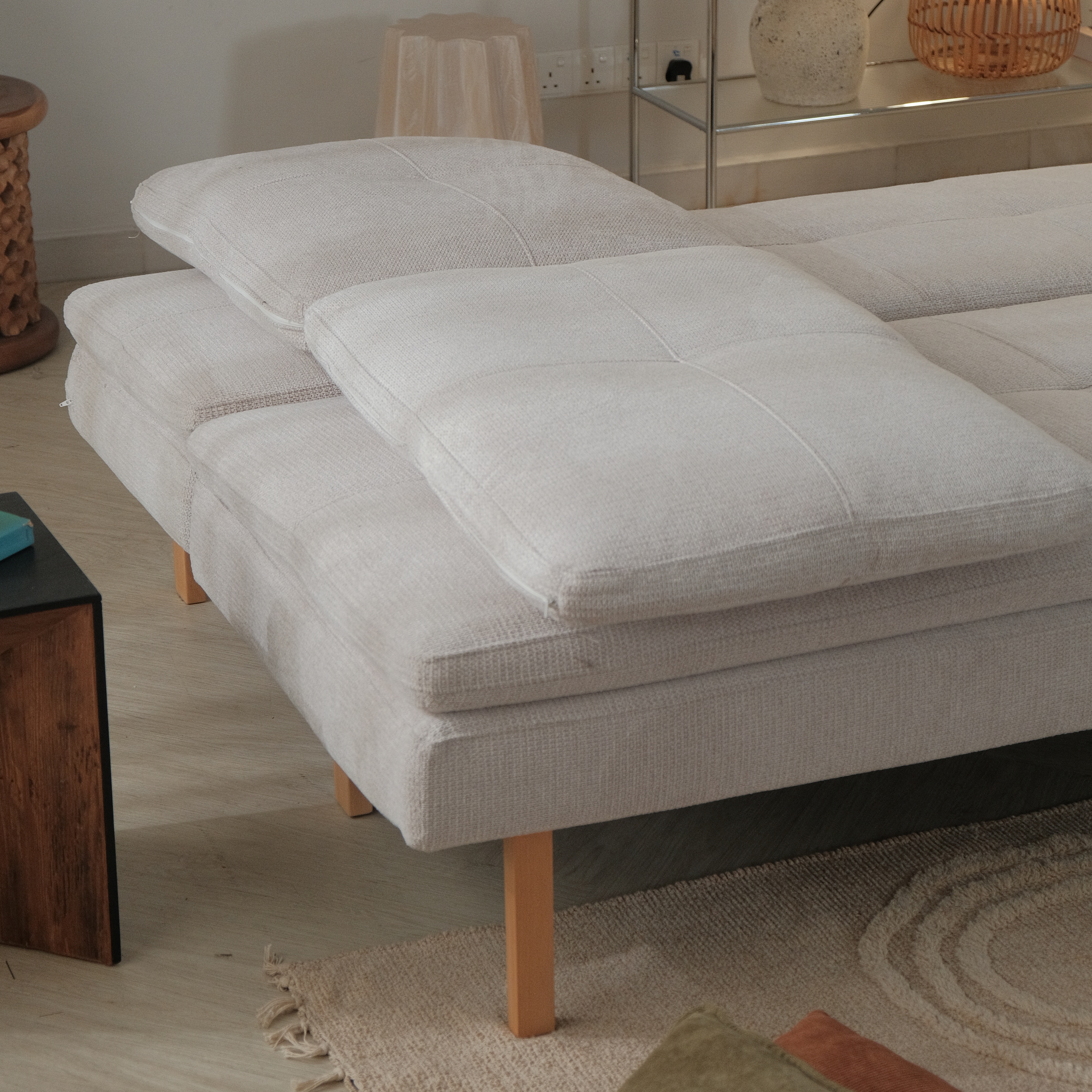 Fio Oatmeal Sofa Bed