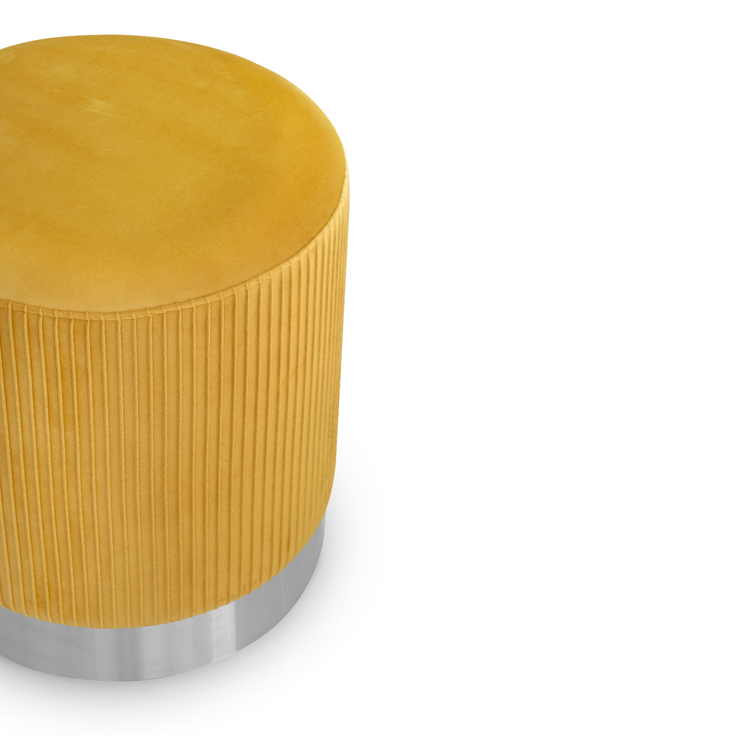 Reana Stripes Dining Stool Marigold