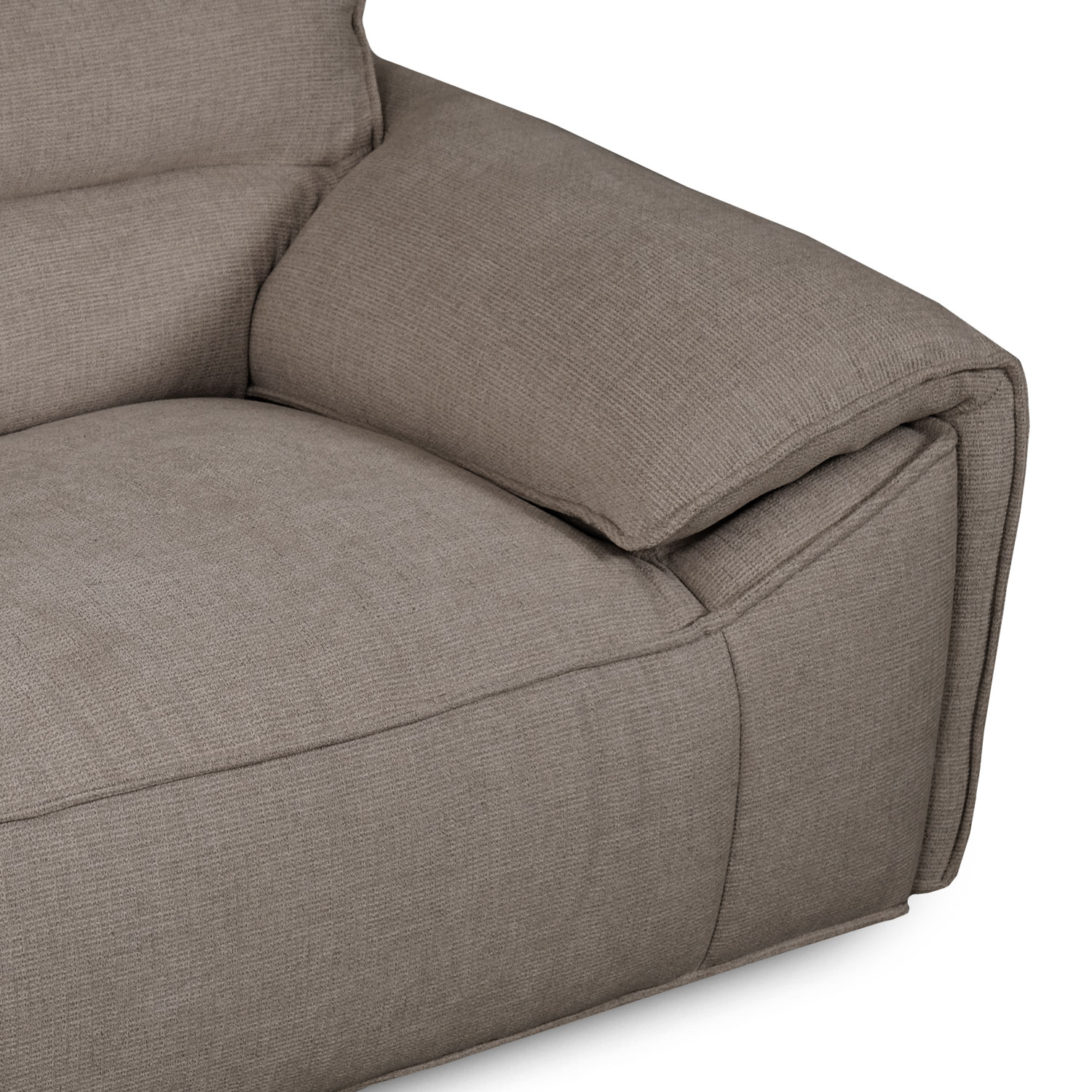 Ryder Saddle Brown 4 Seater Sofa