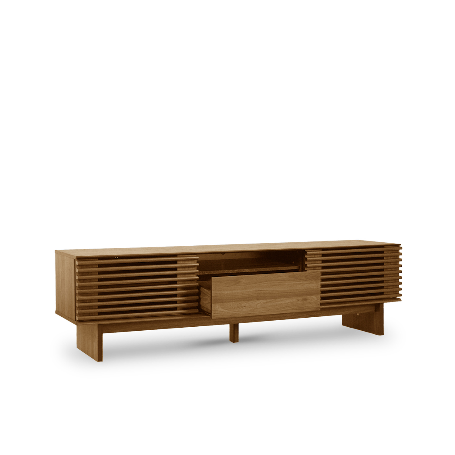 Linear Summer Oak TV Cabinet