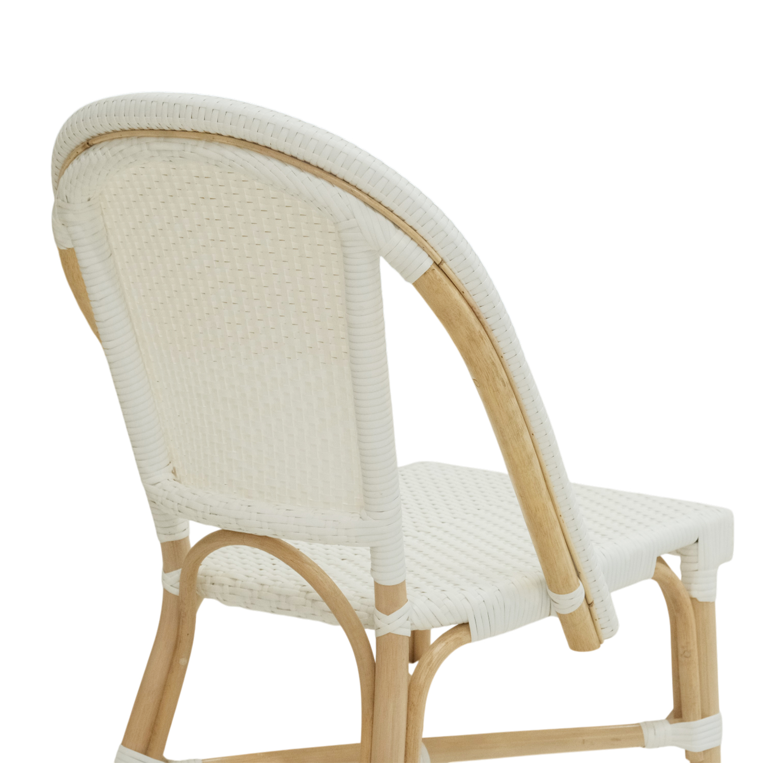 Timor Rattan Dining Chair White