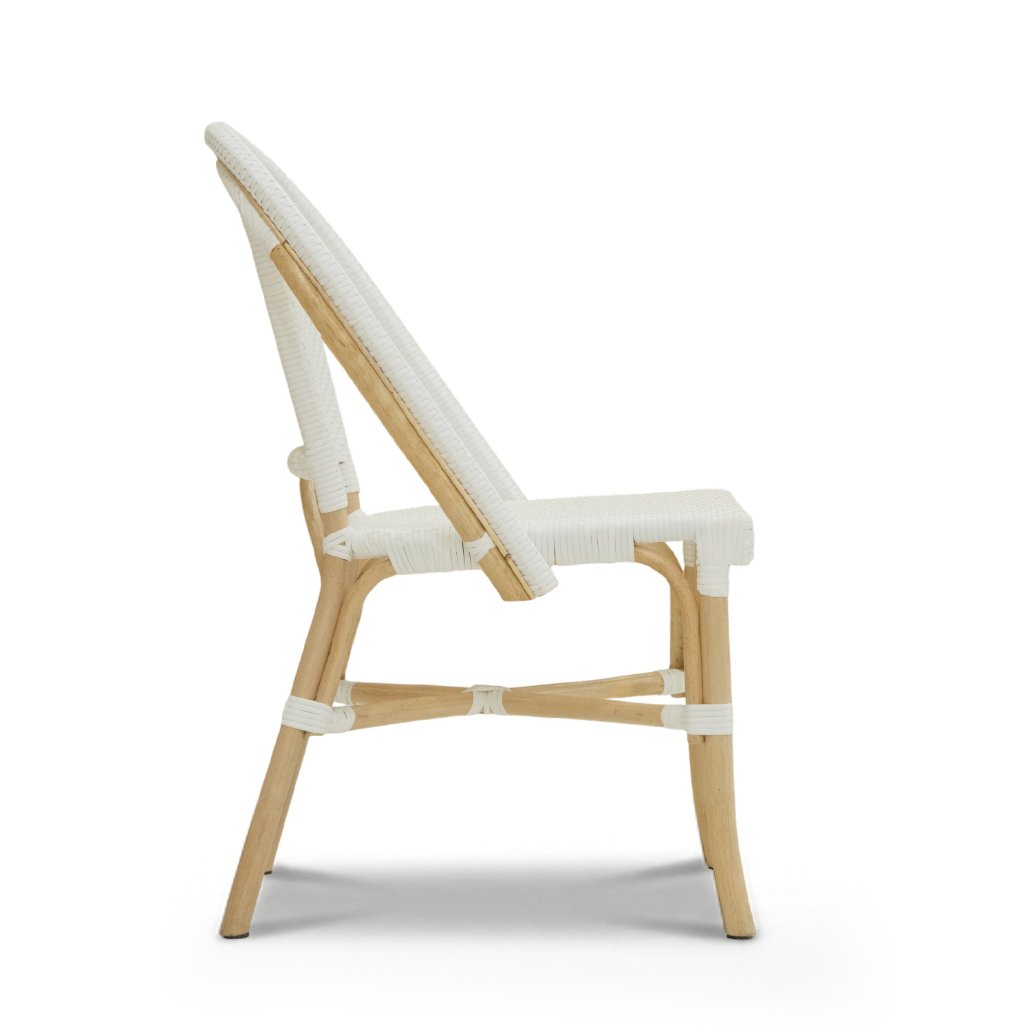 Timor Rattan Dining Chair White