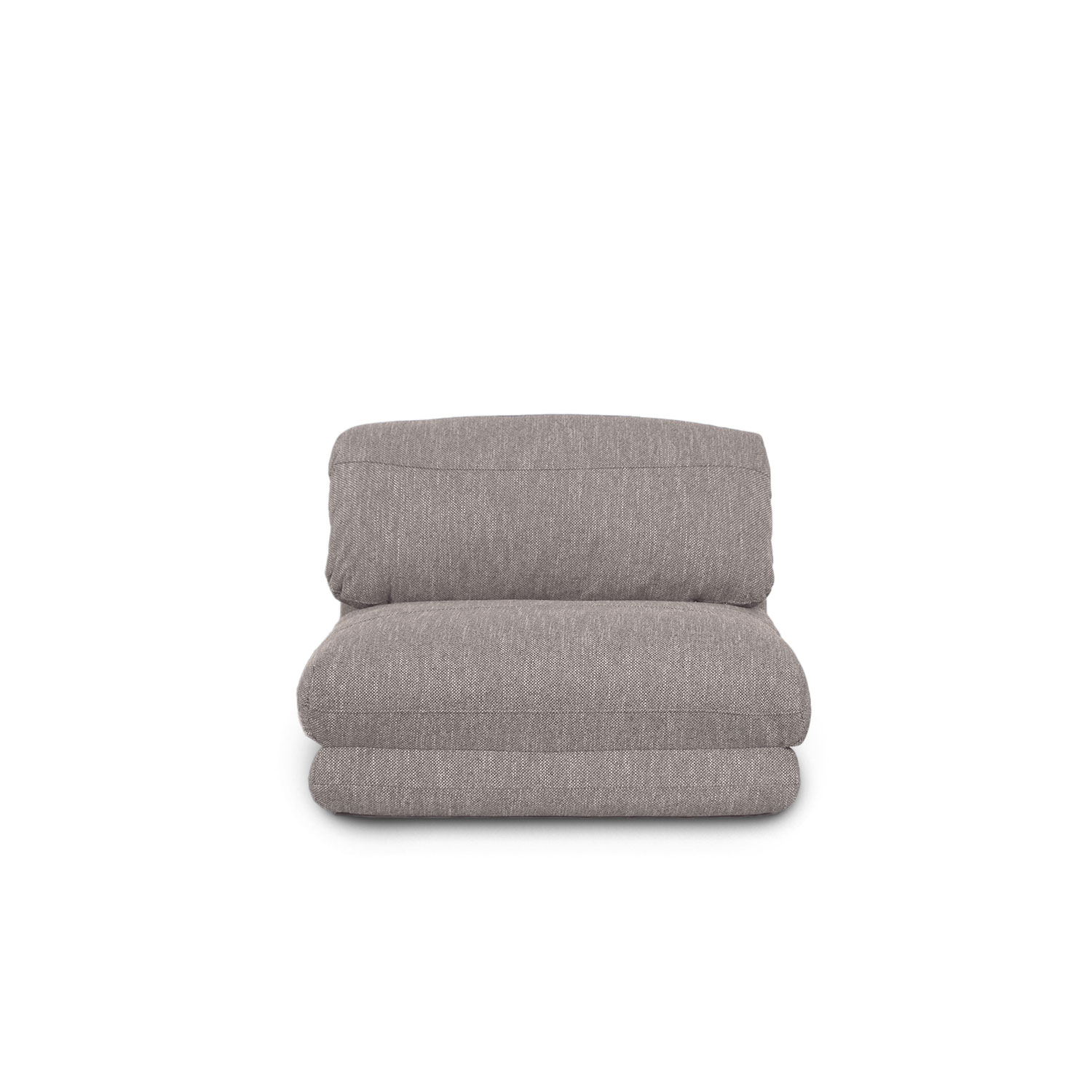 Gin Sand Brown Lazy Couch