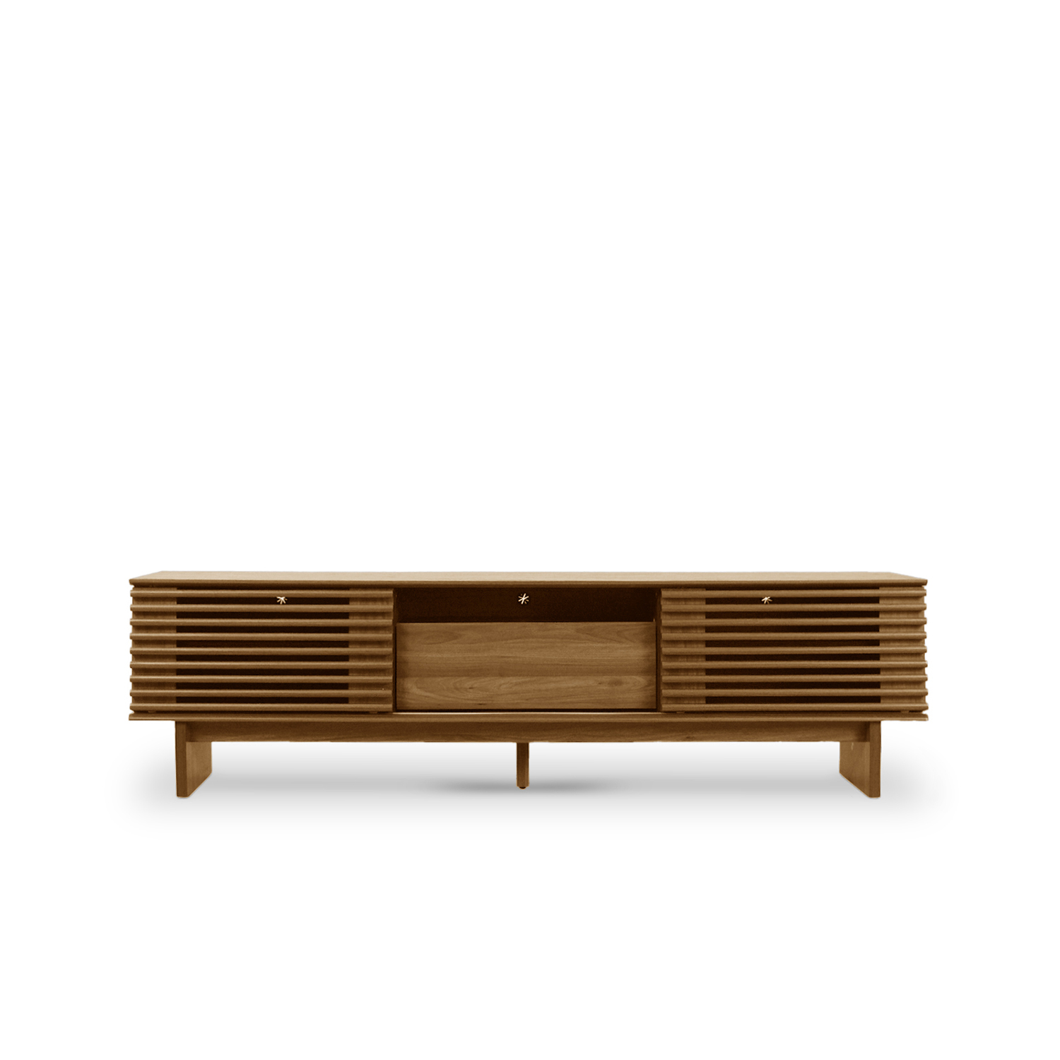 Linear Summer Oak TV Cabinet