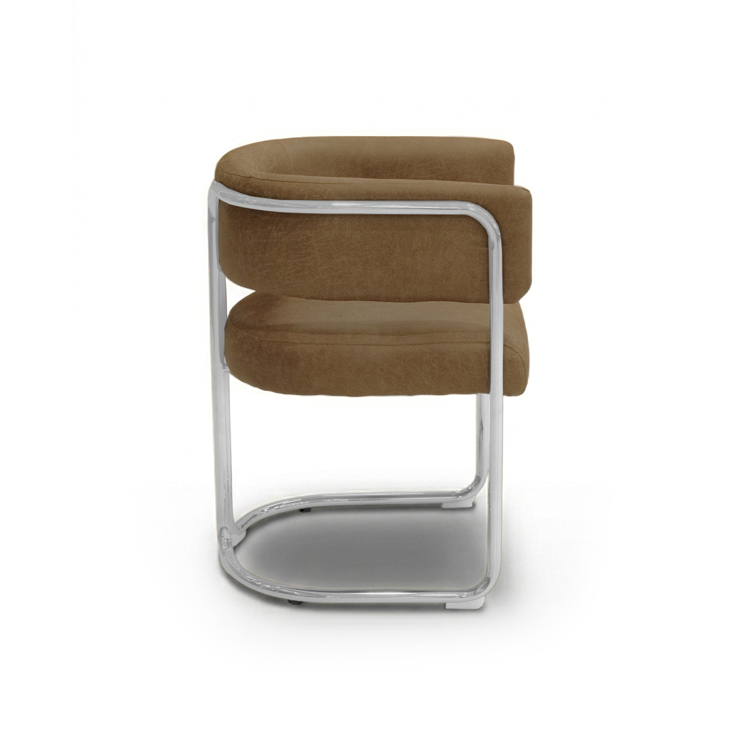 Juliet Mid Century Vintage Toffee Dining Chair