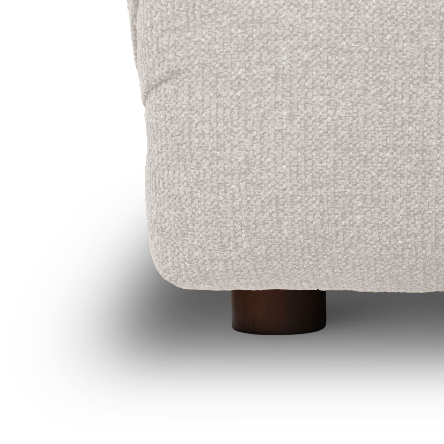 Sylvia Light Grey 1 Seater Sofa