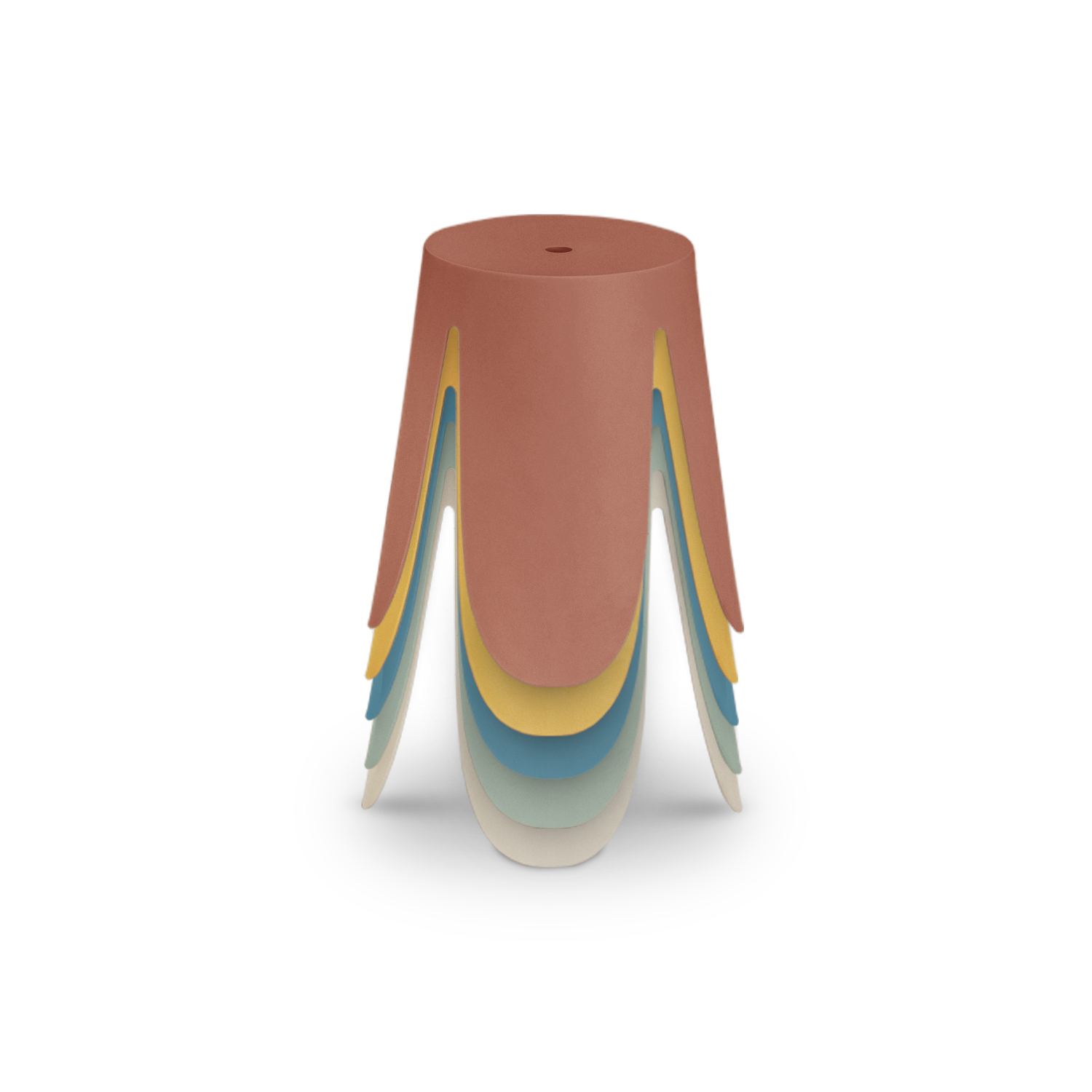 Petal Stool Mustard