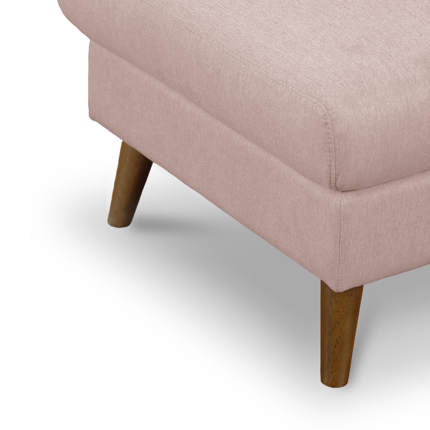 Riko Light Brown Ottoman