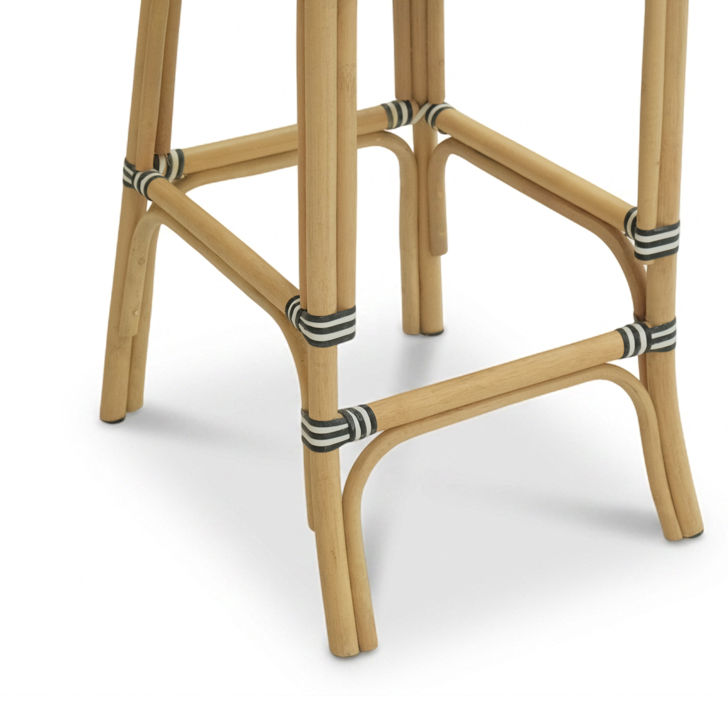 Timor Rattan Bar Stool Ebony