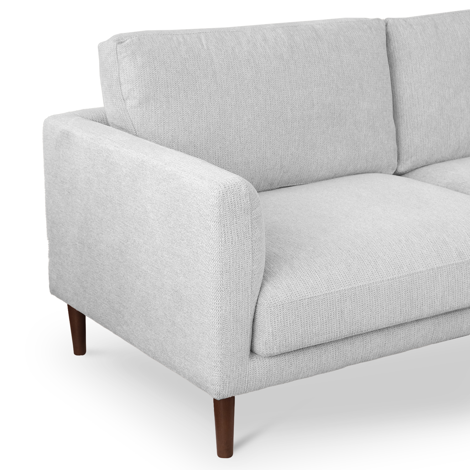 Arlen Mist Grey 3 Seater Sofa