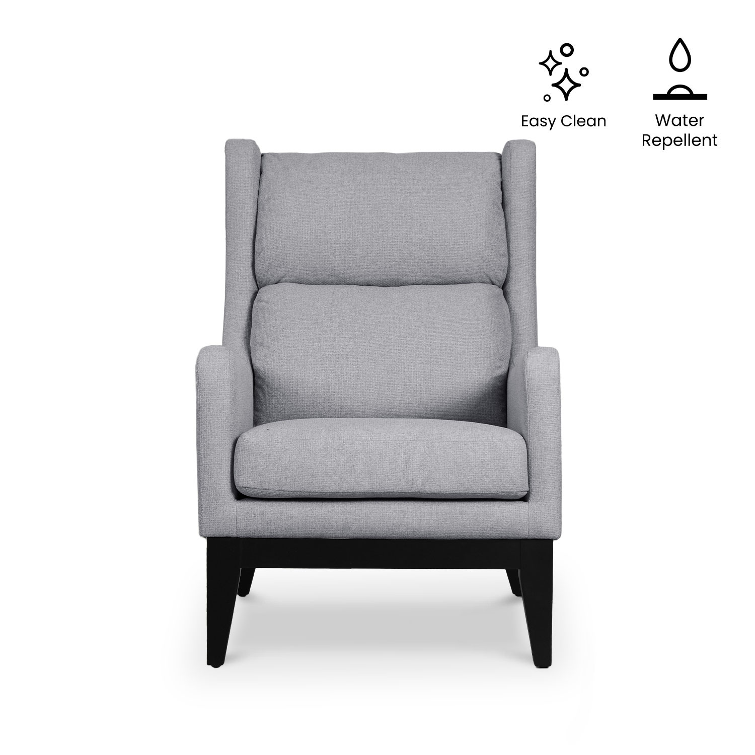 Frida Light Grey Lounge Chair