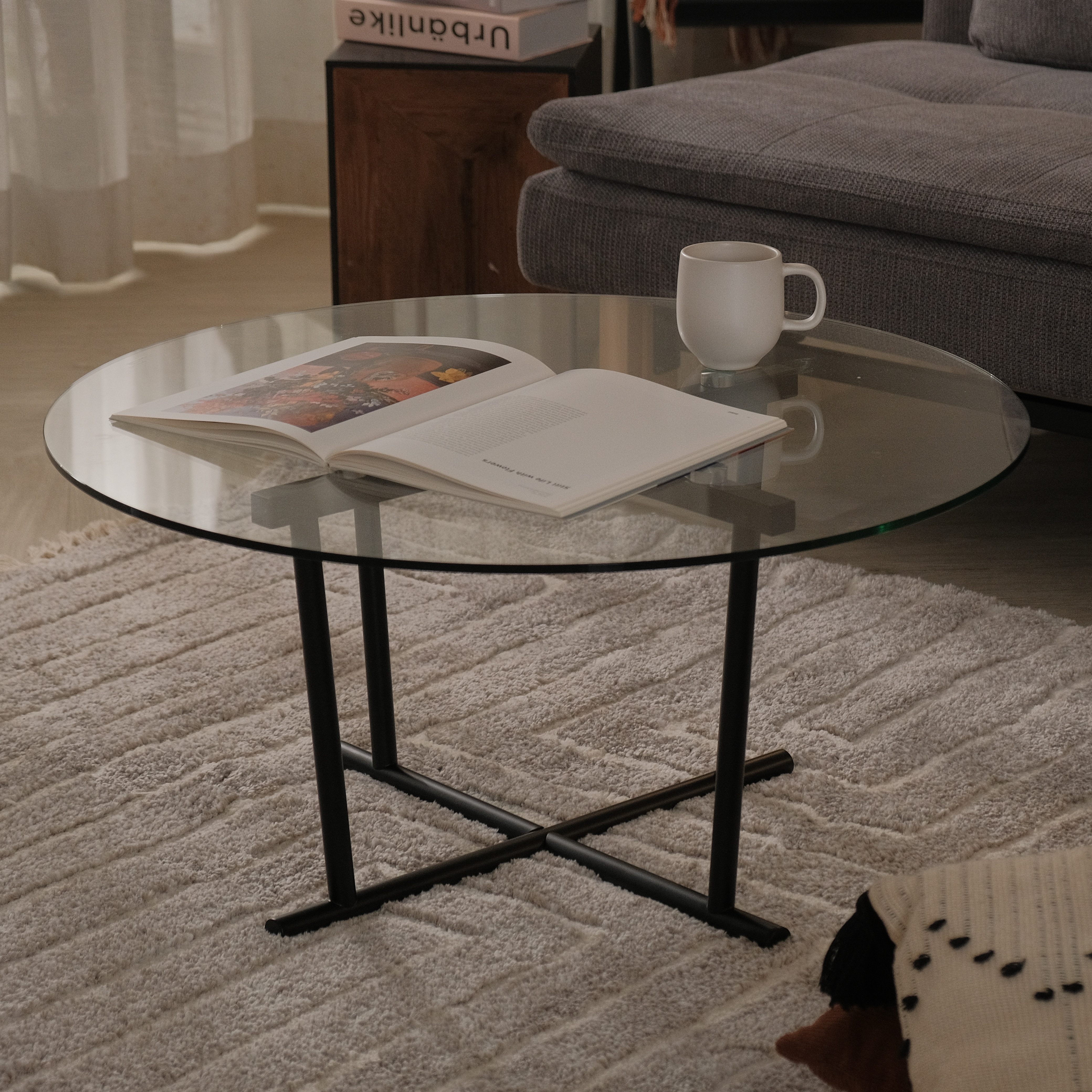 Evan Round Coffee Table