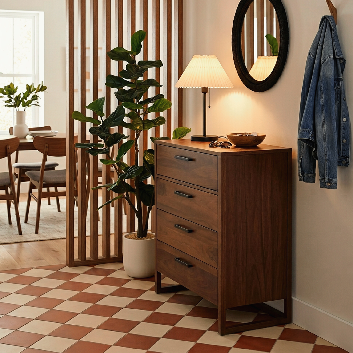 Justin 4 Drawers Chest