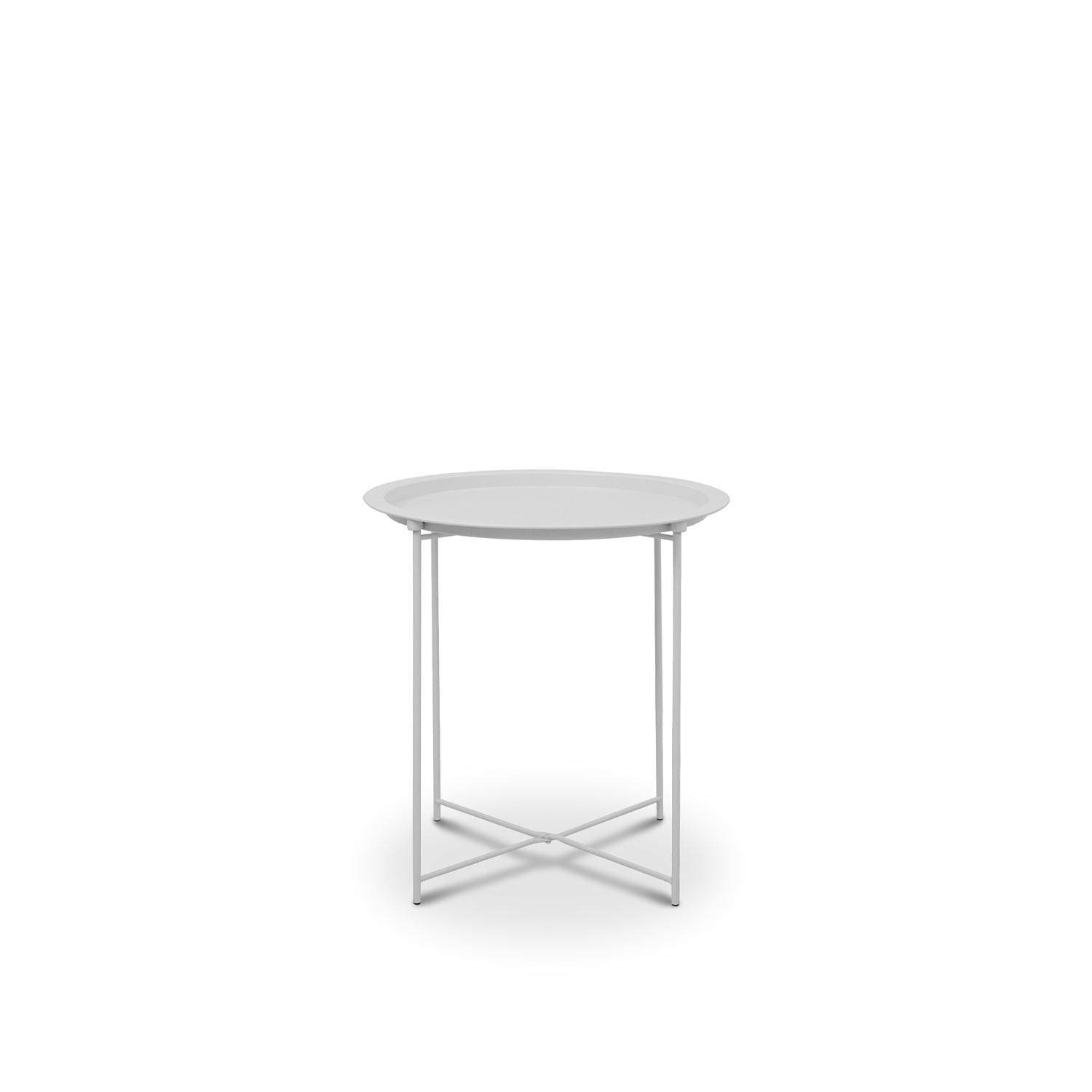 Yanis White Tray Table