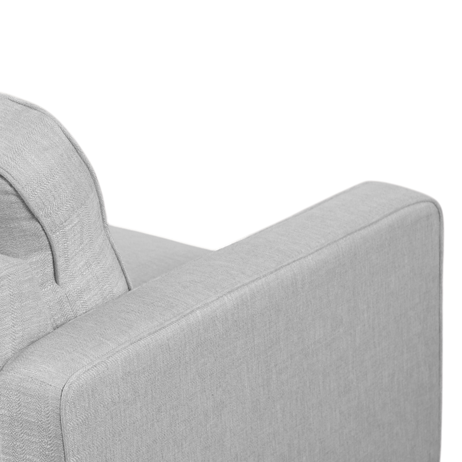 Jane Mist Grey Mid-Century 2 Seater Sofa