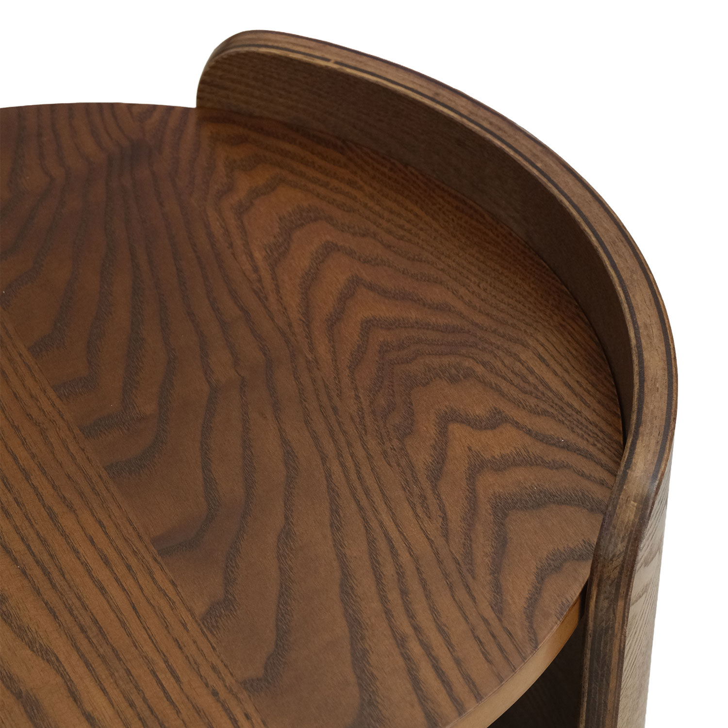 Tobi Dark Walnut Side Table