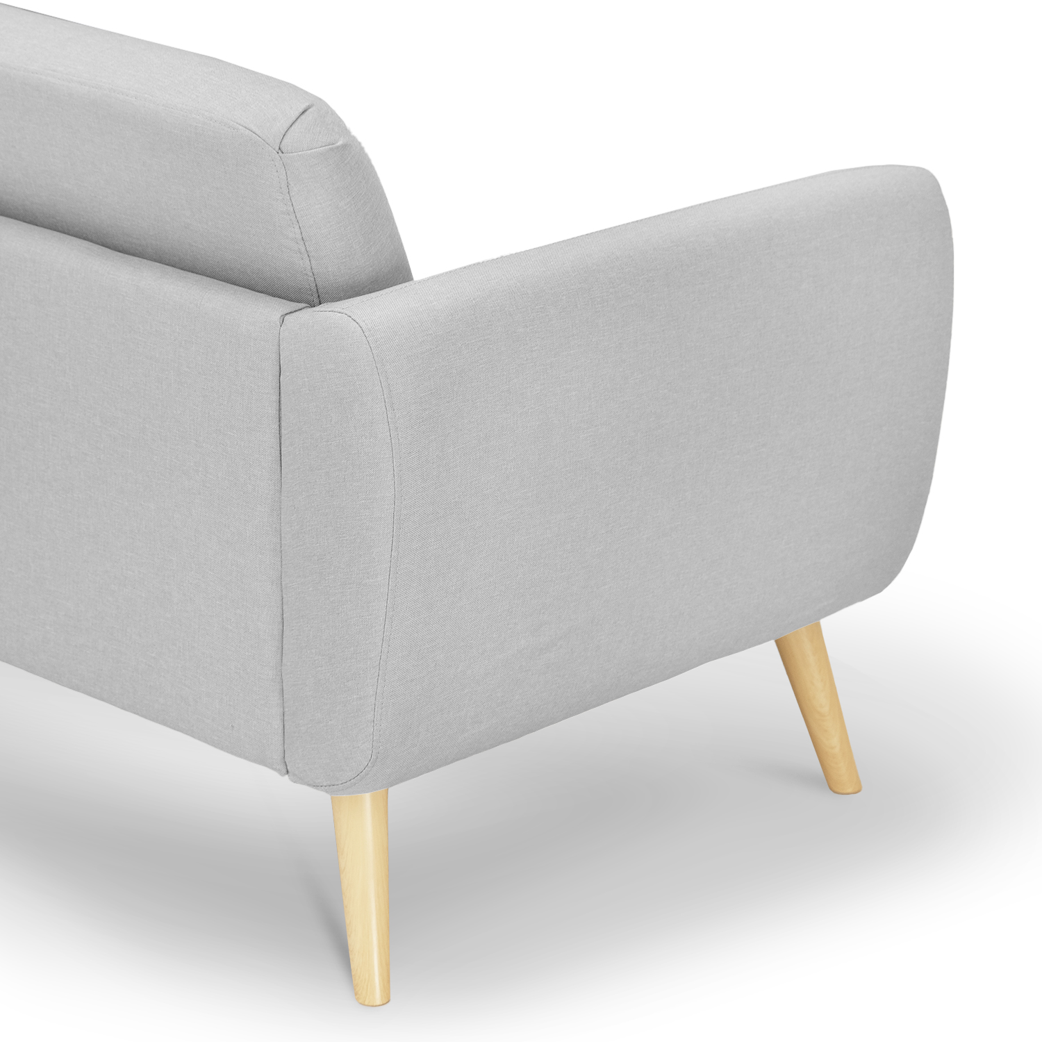 Paige Light Grey Sofa