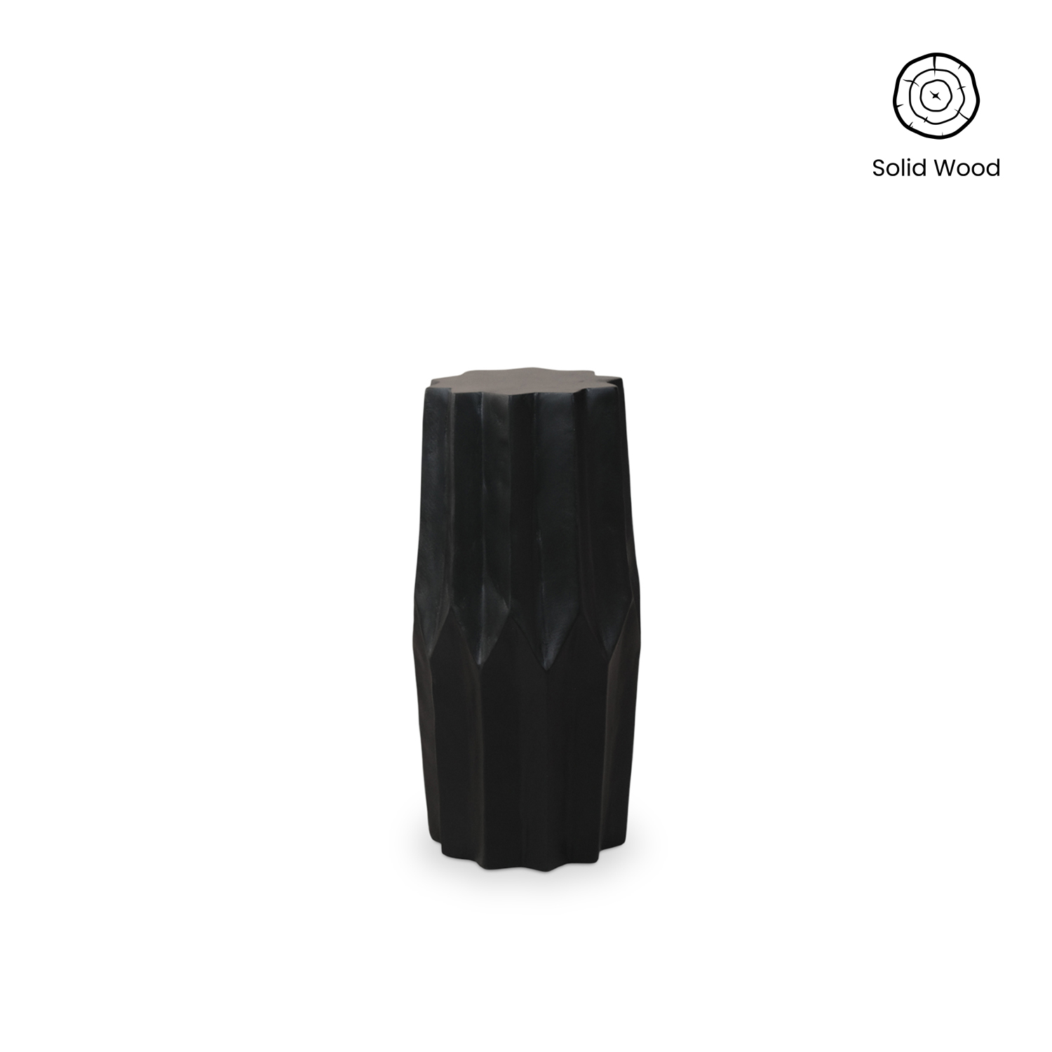 Bintang Ebony Tall Side Table