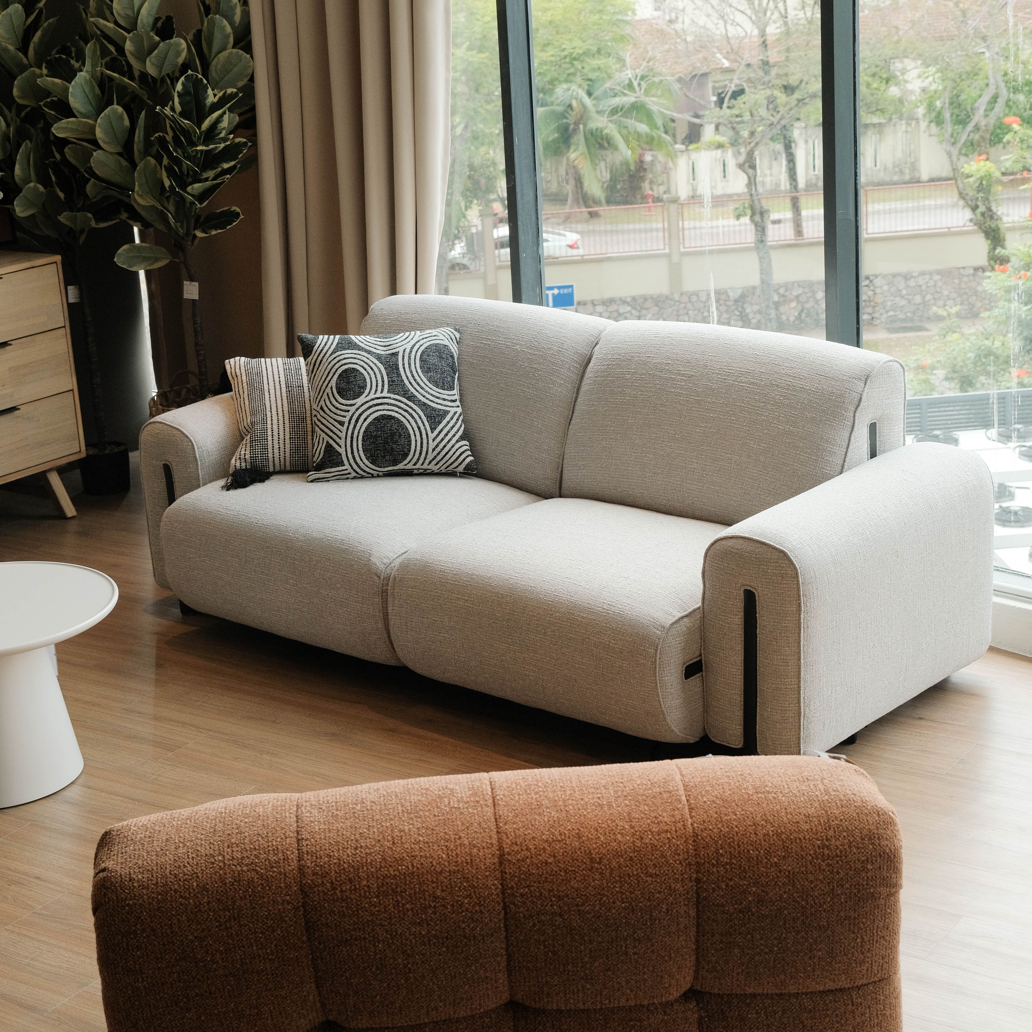 Clarice Cloud Grey 3 Seater Sofa